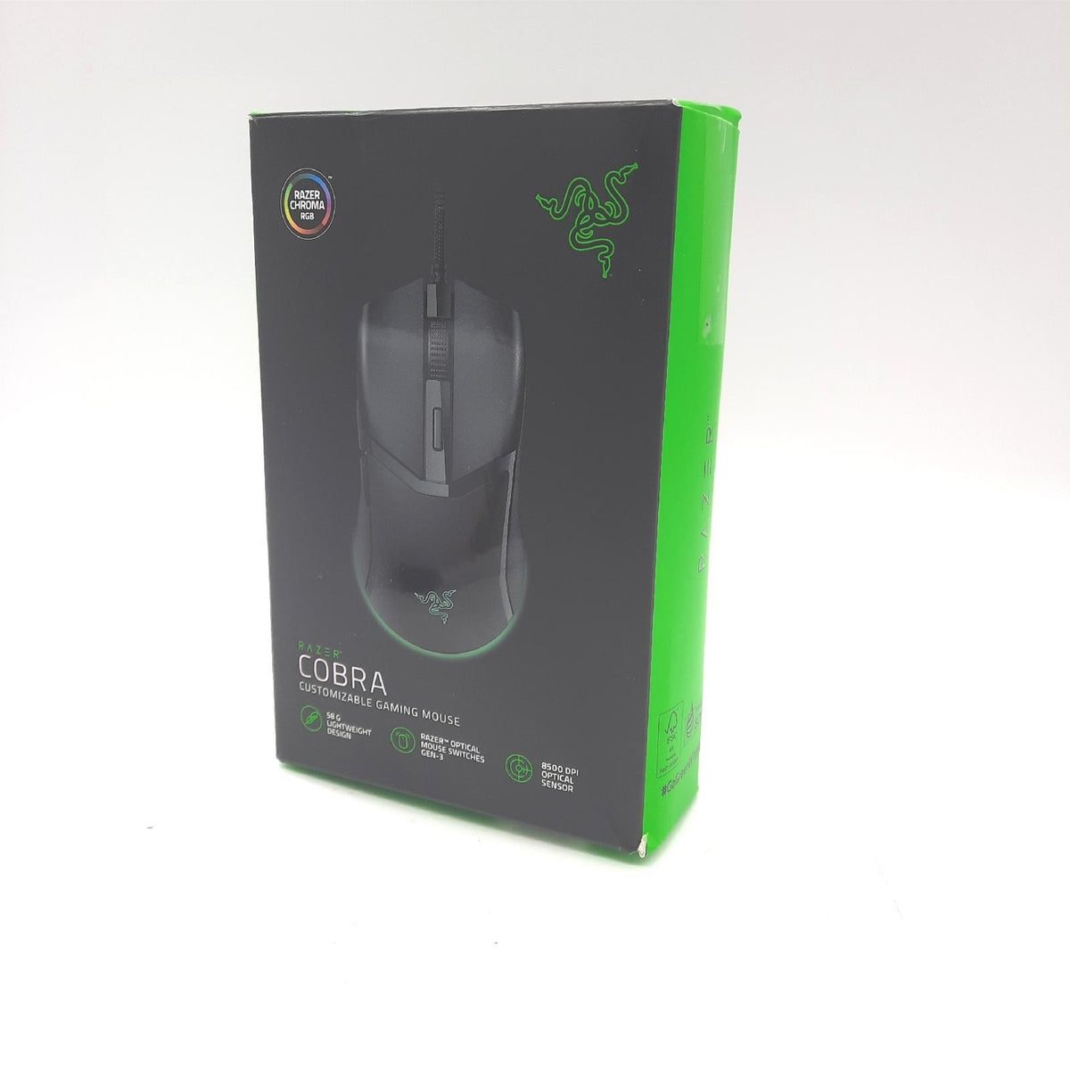 Razer Gaming Maus Computerzubehör Cobra Leichtgewicht RGB Beleuchtung Perfekt