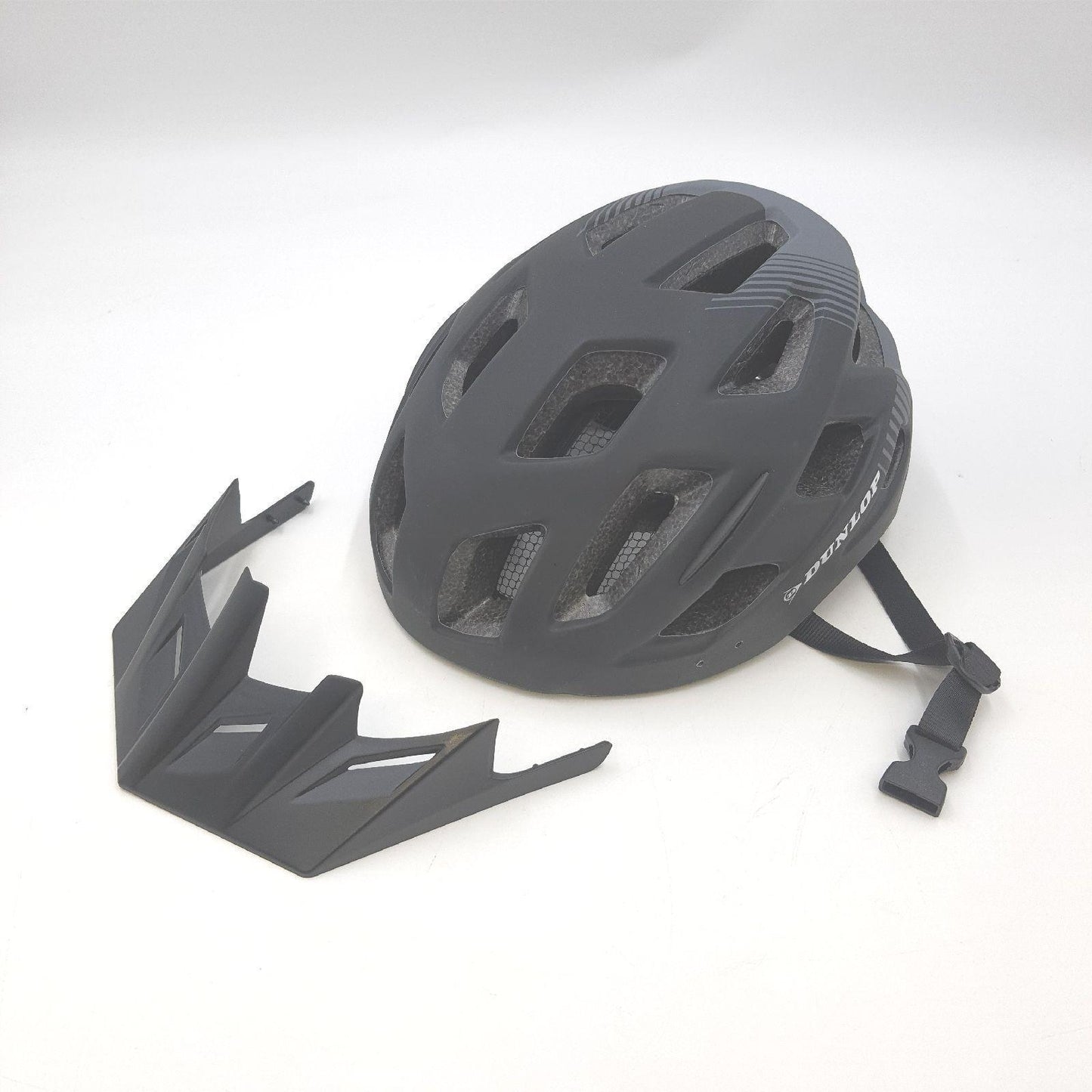 Dunlop Fahrradhelm Licht Fahrradhelm Damen Herren Verstellbar von 55 bis 58 CM (19,99)