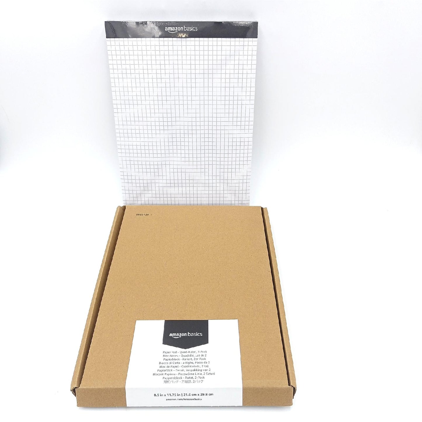 Amazon Basics Papierblock Schreibwaren Quad Ruled 21 6 cm x 29 5 cm