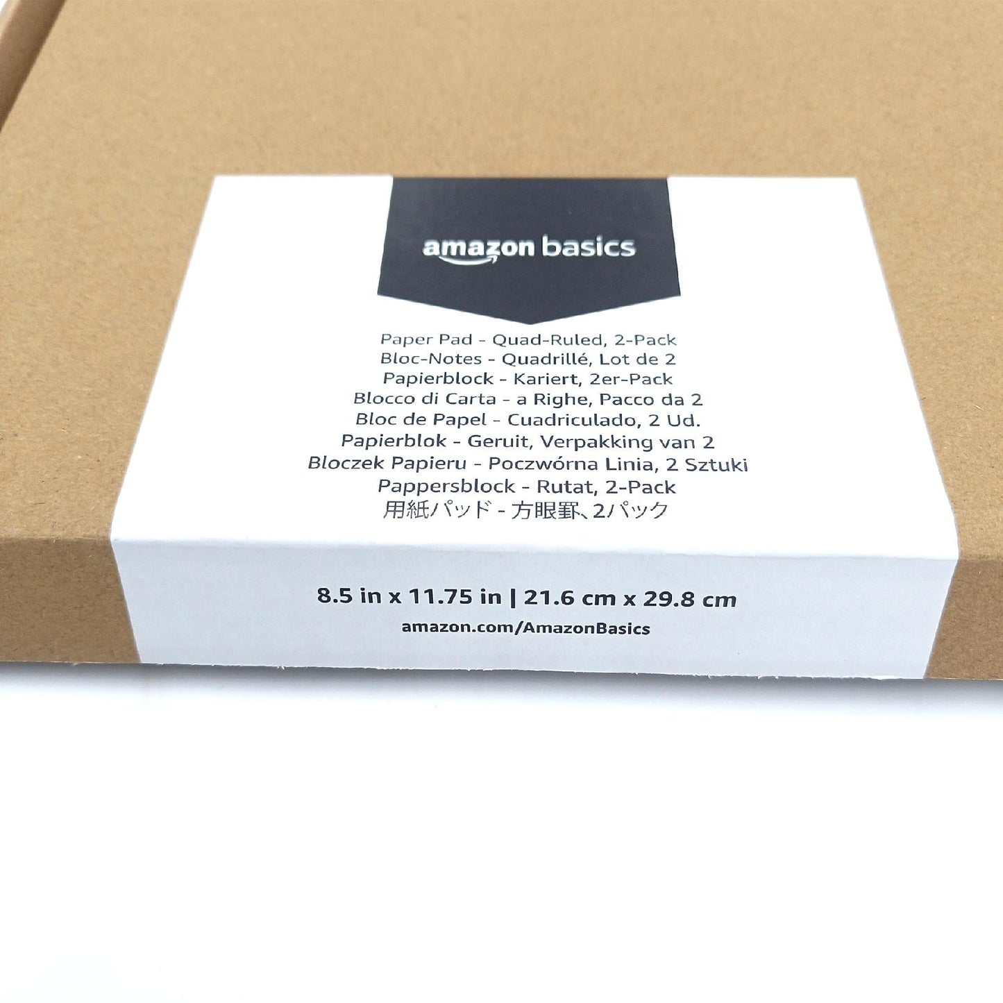 Amazon Basics Papierblock Schreibwaren Quad Ruled 21 6 cm x 29 5 cm