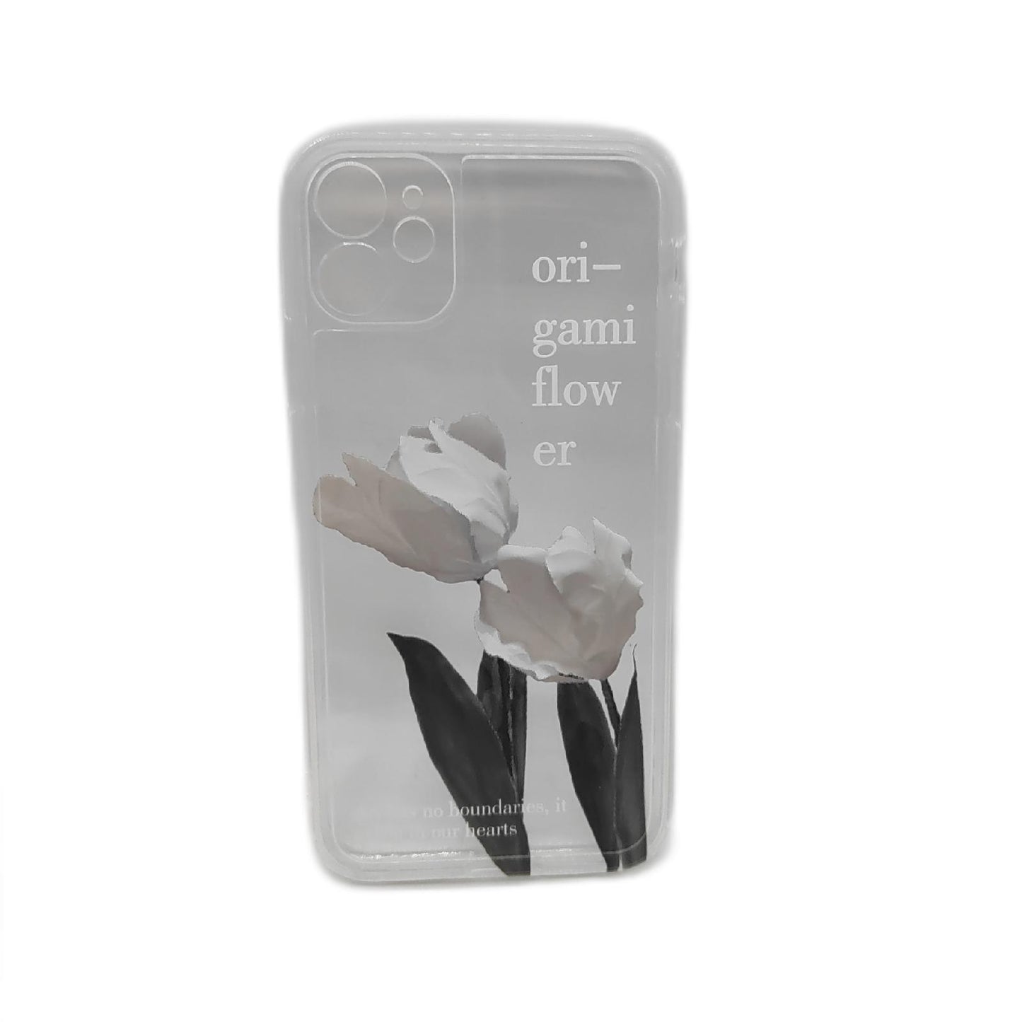 Fycyko Hülle Handyhüllen Schutzhüllen für iPhone 11 Transparent Blumen Muster Accessoire