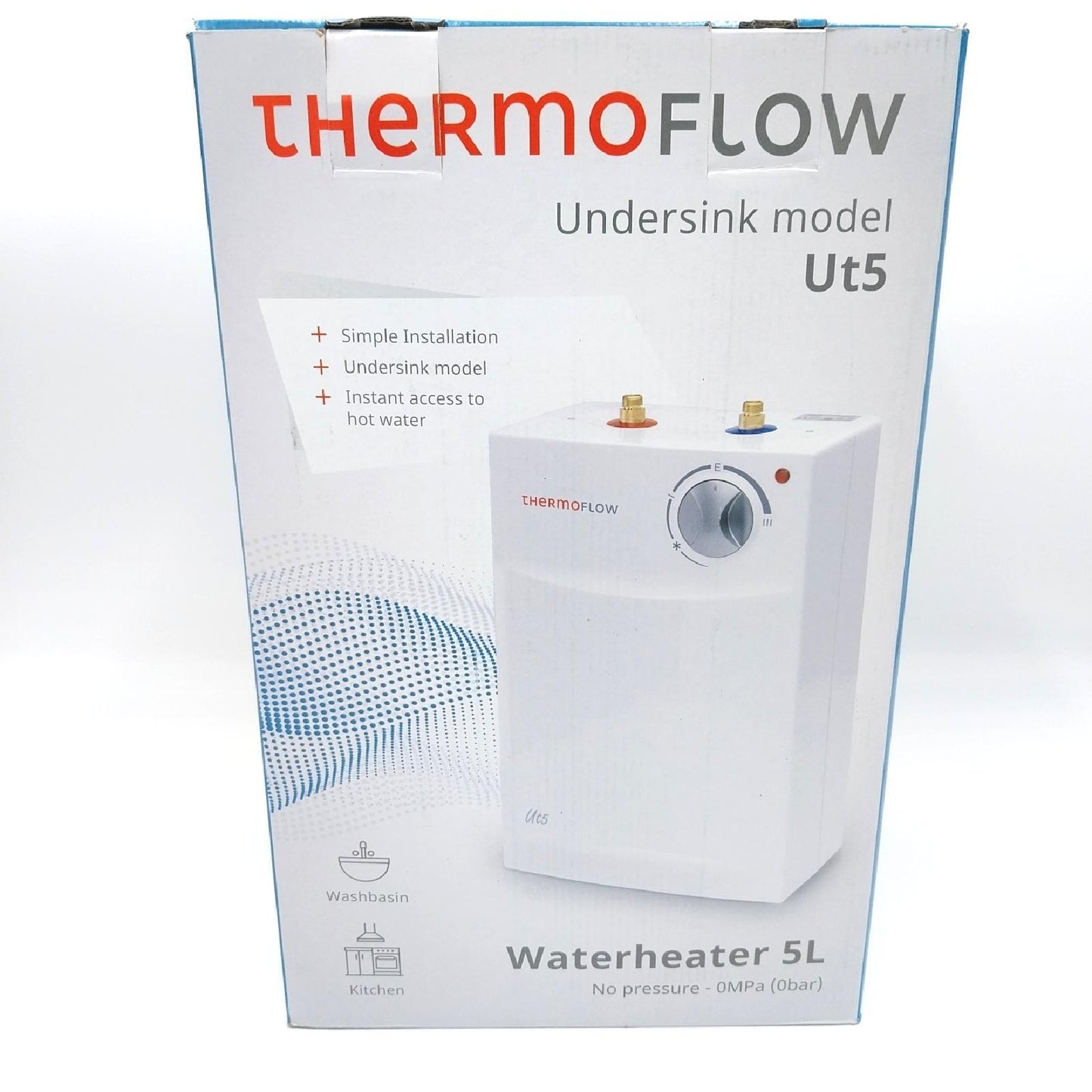 Thermoflow Untertischbehälter Sanitärbehälter 5 Liter Erwärm