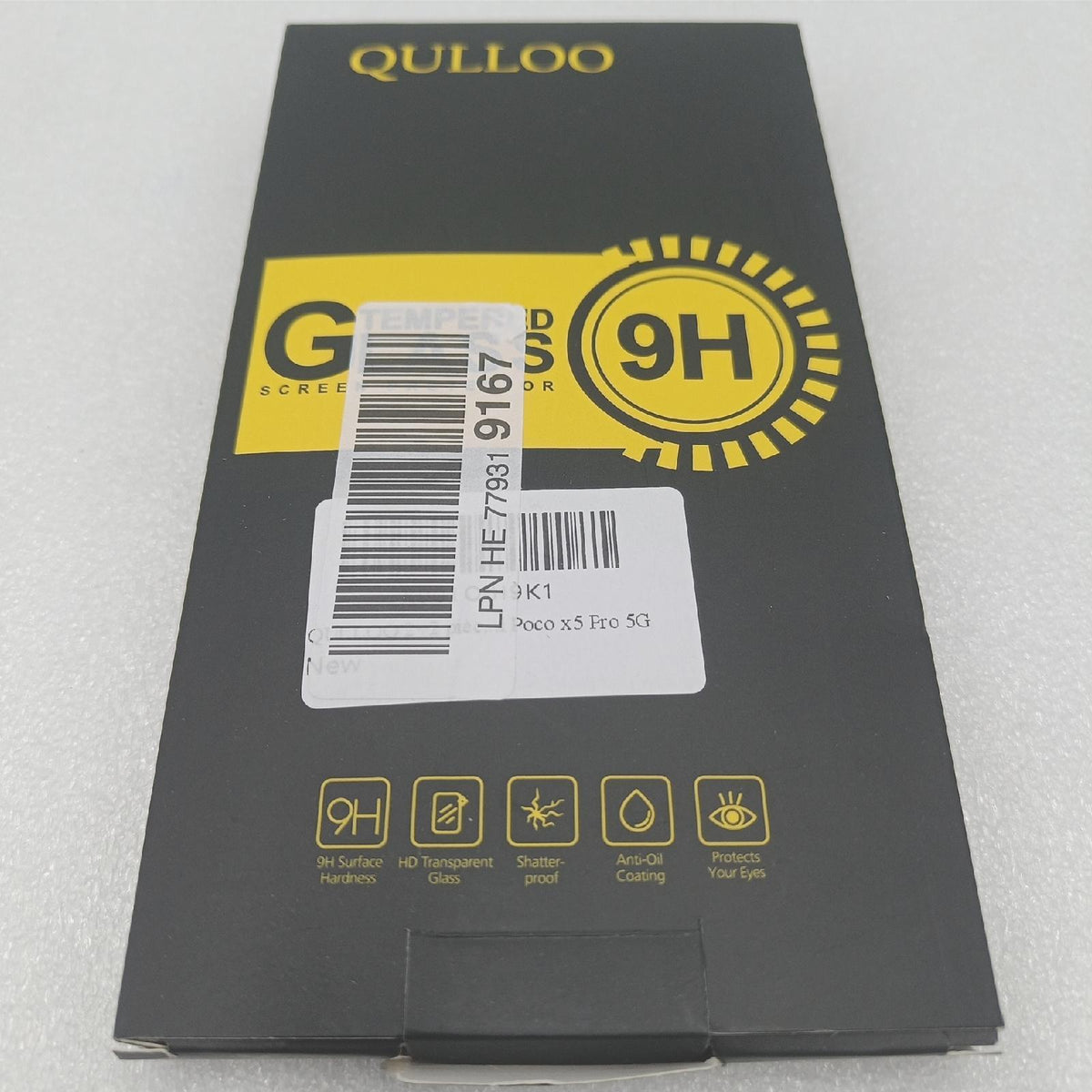 QULLOO Displayschutzfolie Zubehör Xiaomi o x5 Pro 5G Schutz Kratzfest