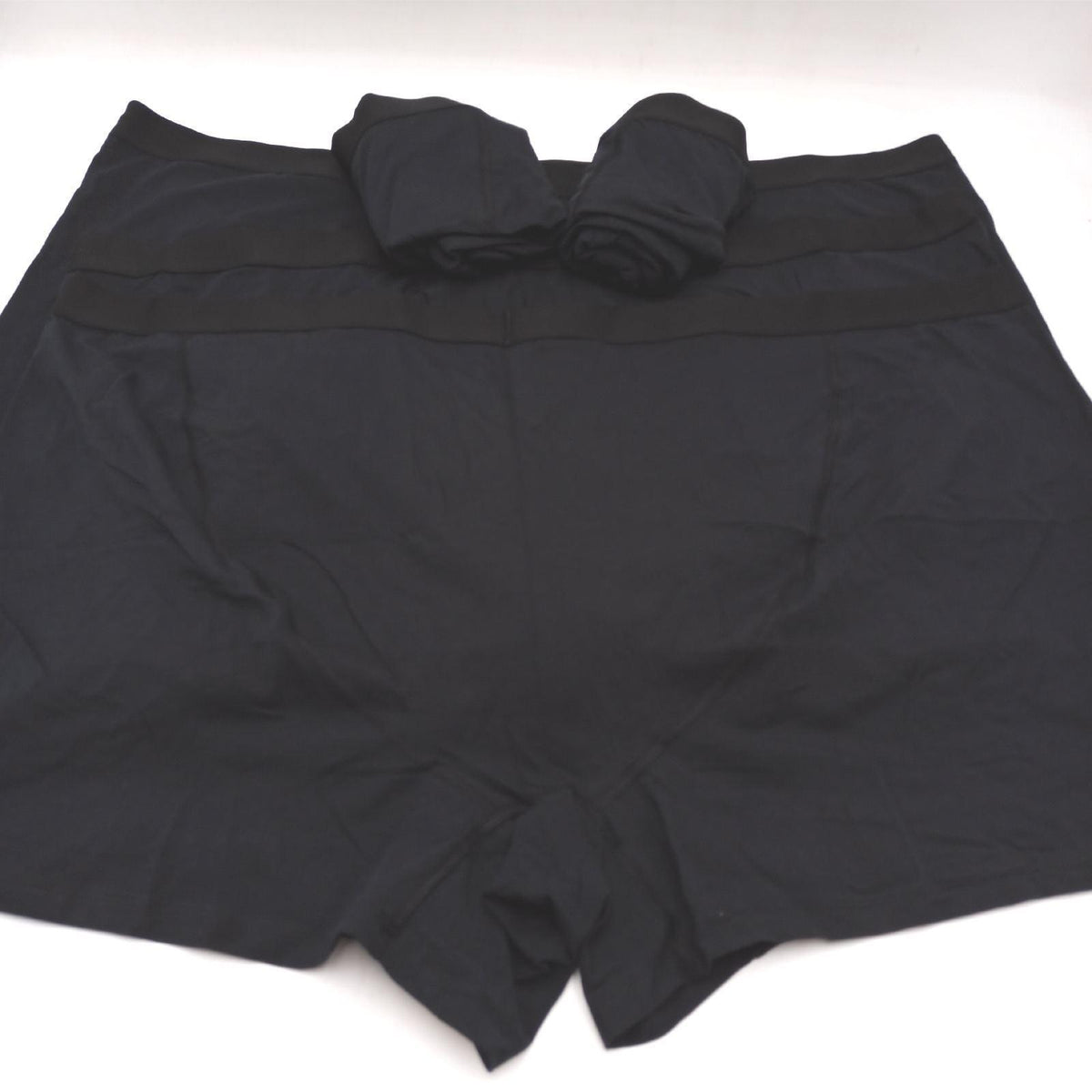 Amazon Essentials Herren Boxershorts aus Baumwoll-Jersey  5er Pack  Schwarz  6XL Große Größen