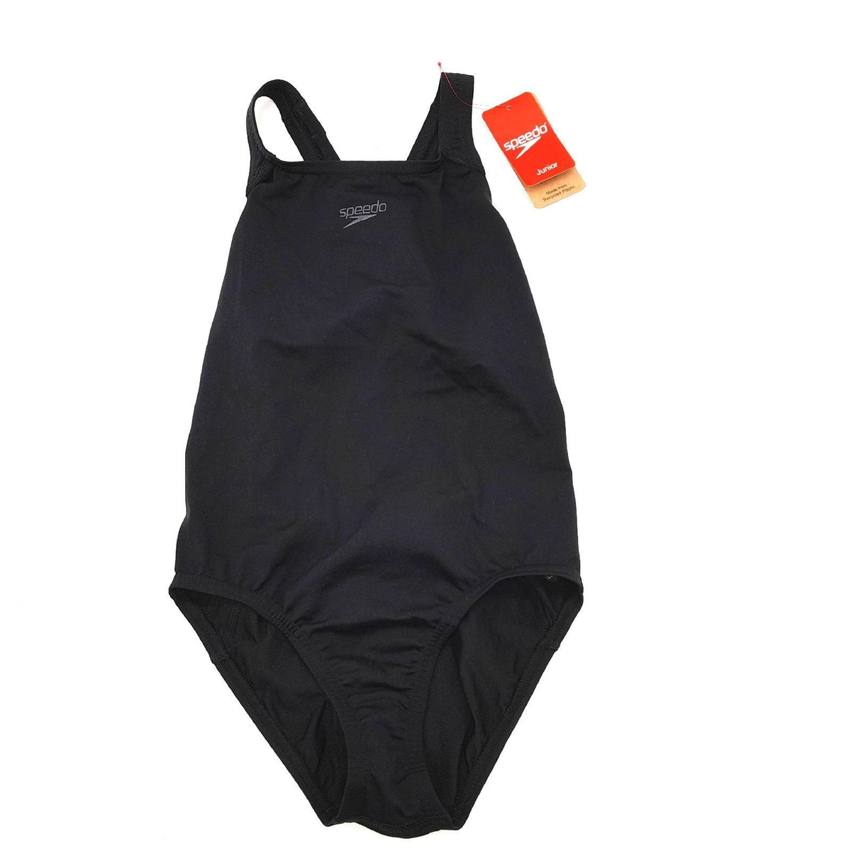 Speedo Swimwear Badeanzug Mädchen ECO Endurance Plus Medalist Chlorbeständig Recyclingmaterial Größe 11 12