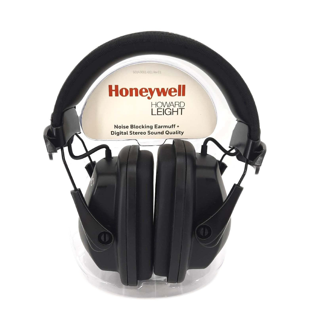 Honeywell 1030111 Howard Leight Noise Blocking Stereo Ohrenschützer- Schwarz