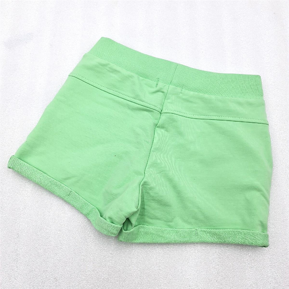 Name It Shorts Mädchenbekleidung Green Ash 116 Sommermode bequem leicht elastisch
