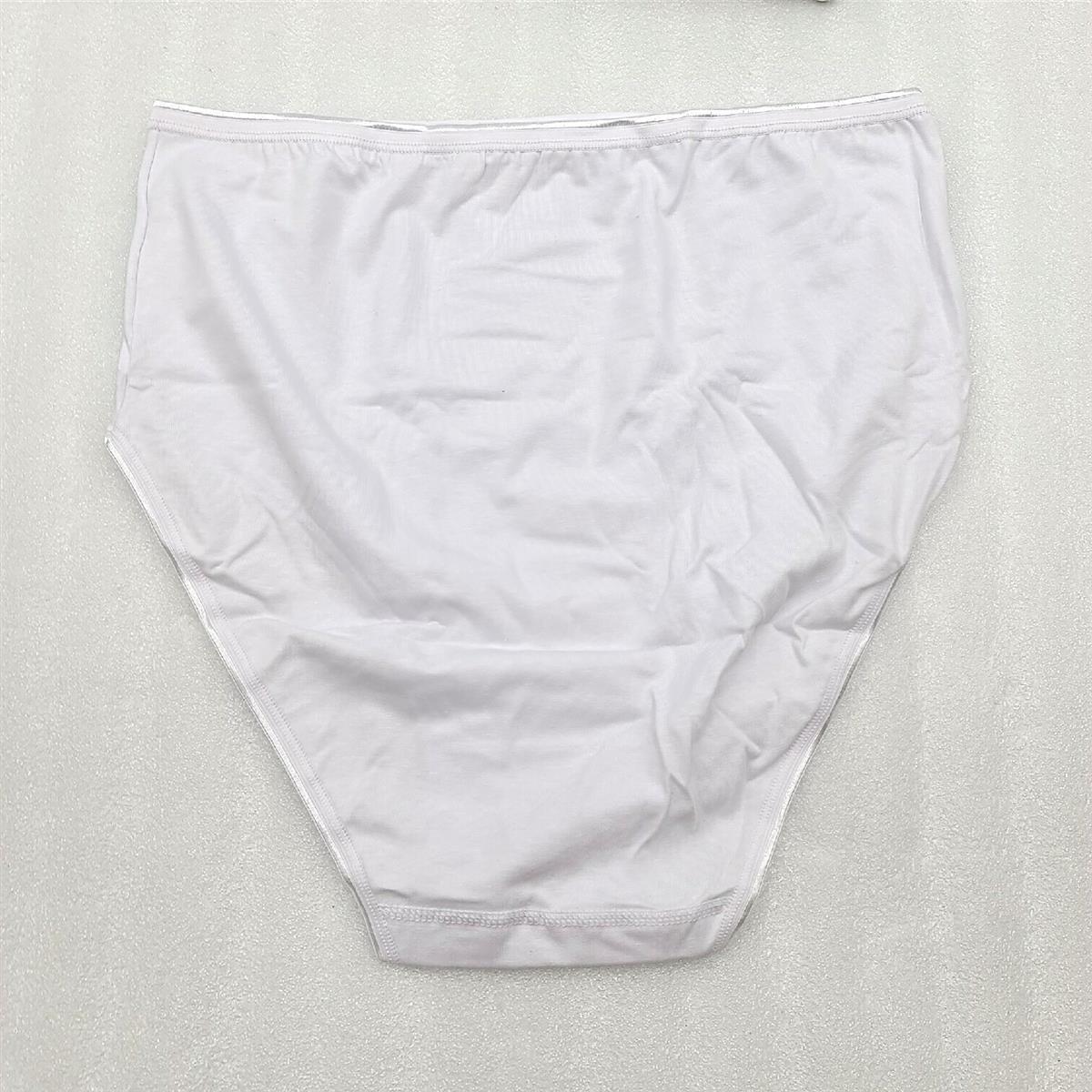 Baumwollslips Damen High Waist 6er Pack 17 14 Größe Unterwäsche Slip