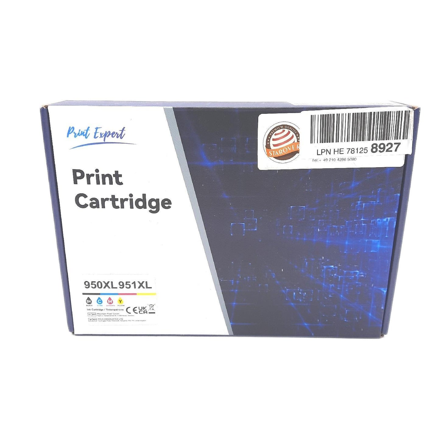 Starover Tintenpatrone Druckerzubehör HP 950 951 Officejet Pro kompatibel hohe Reichweite für HP Geräte