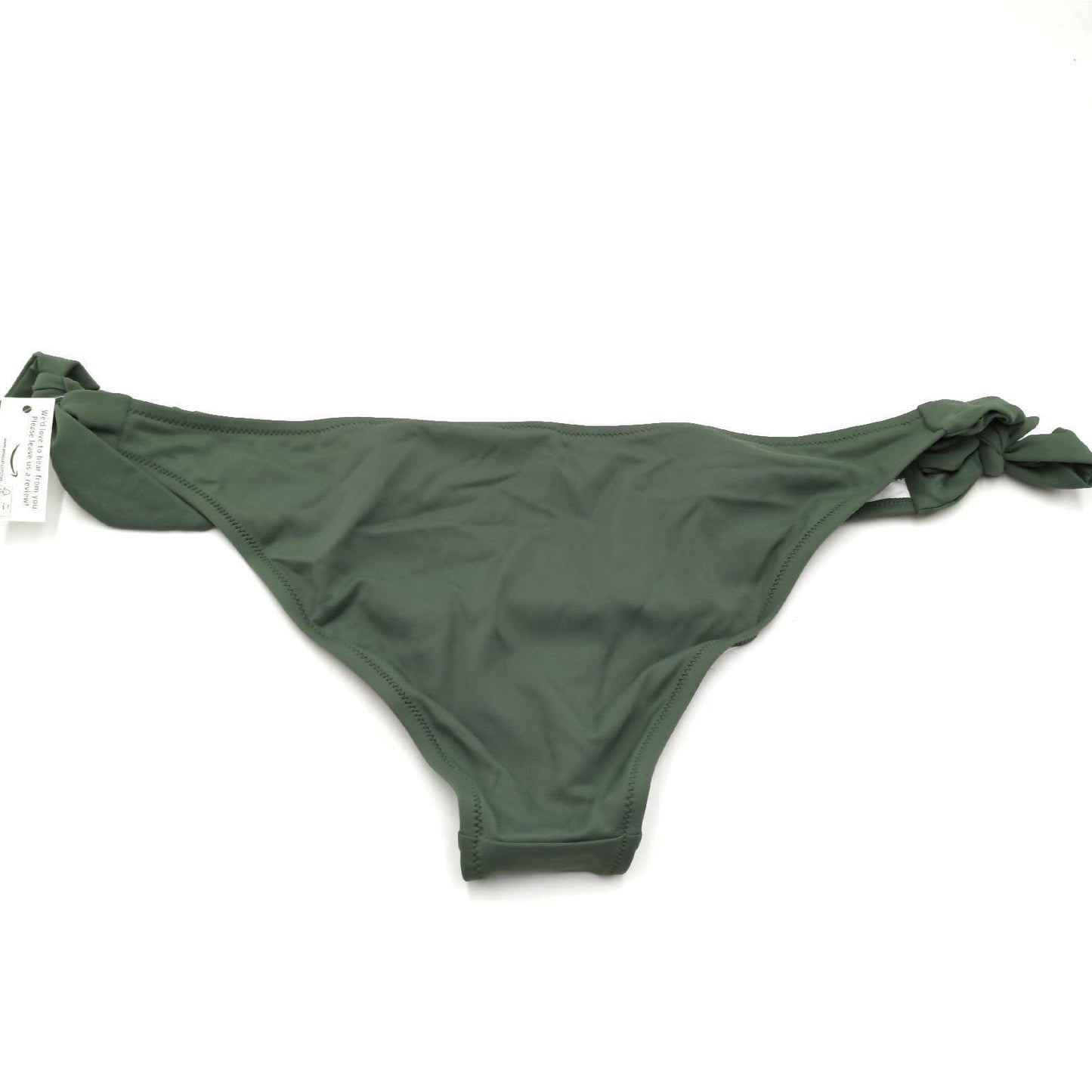 Iris Lilly Bikinihose Damen Bademode Hipster Khakigrün Verwaschen Sommerstyle