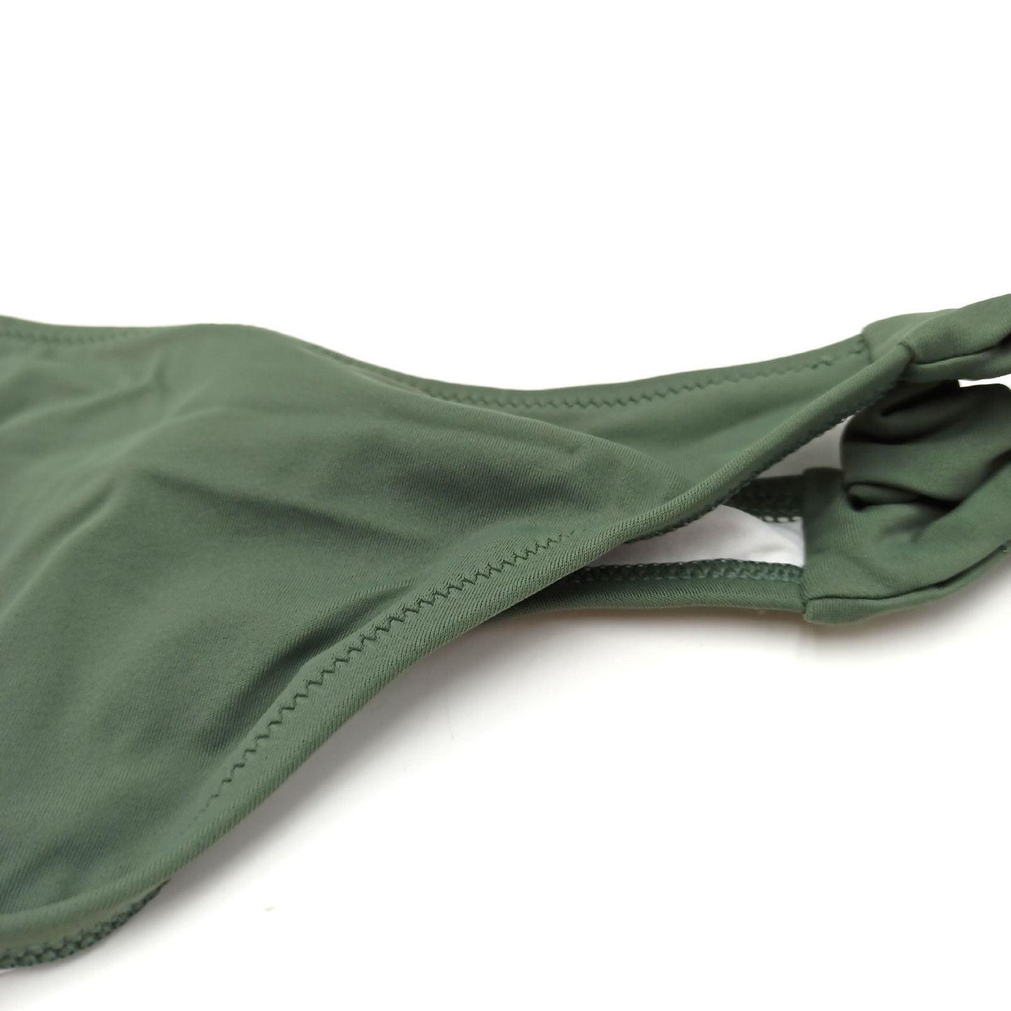 Iris Lilly Bikinihose Damen Bademode Hipster Khakigrün Verwaschen Sommerstyle