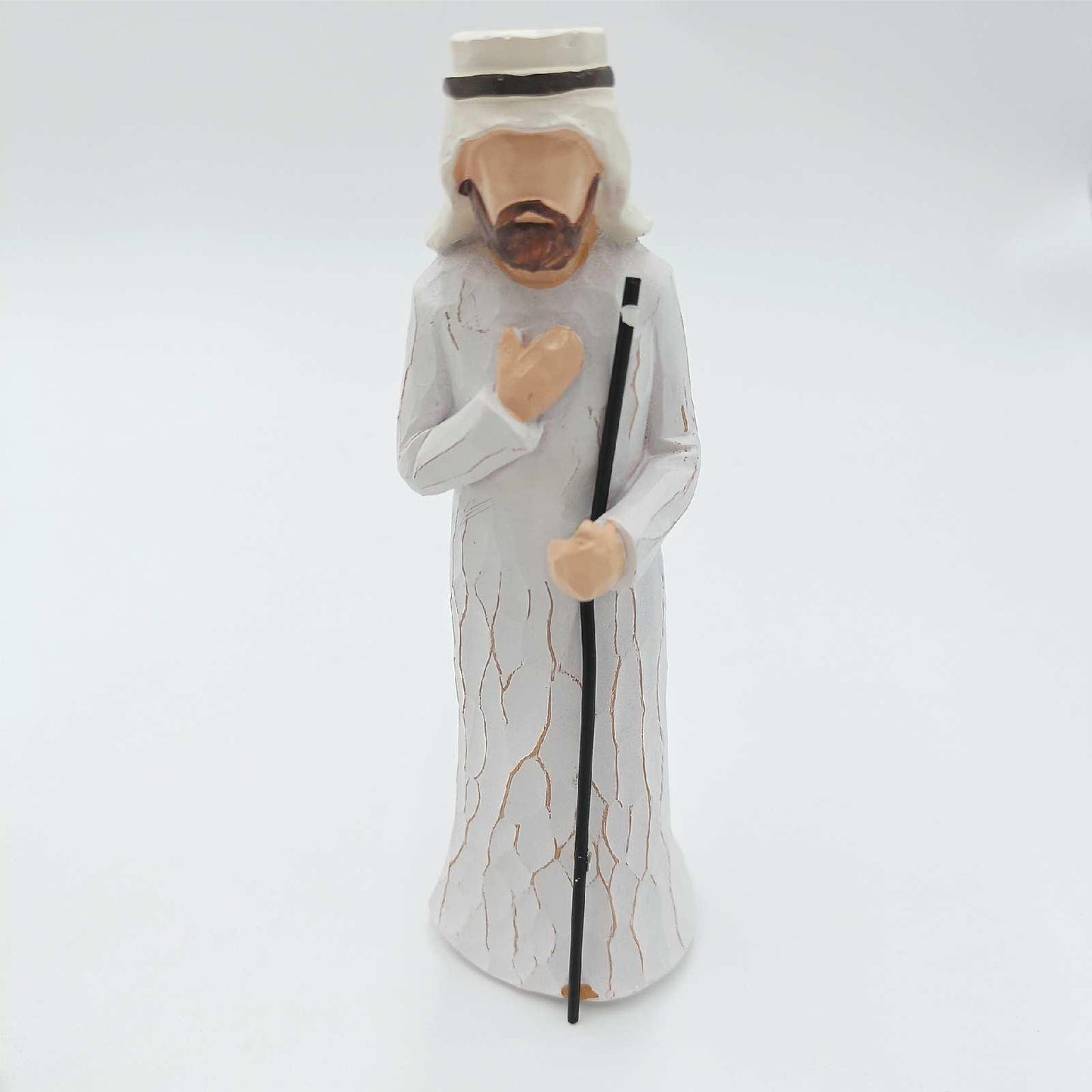 Krippe Set Weihnachten Innen Harz Figuren Maria Josef Jesus Engel