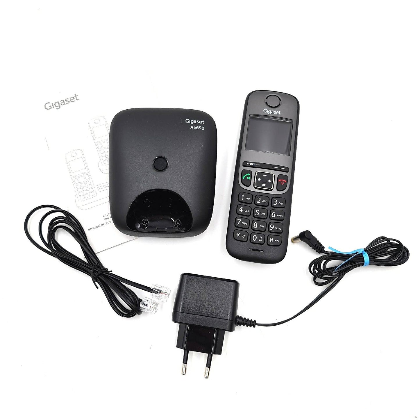 Gigaset Mobiltelefon Telefonzubehör AS690 Freisprecheinrichtung beleuchtete Tastatur großes Display