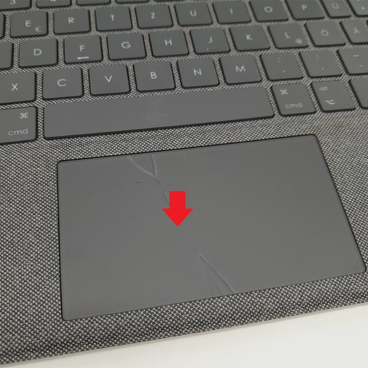 Logitech Folio Touch iPad Tastatur-Case