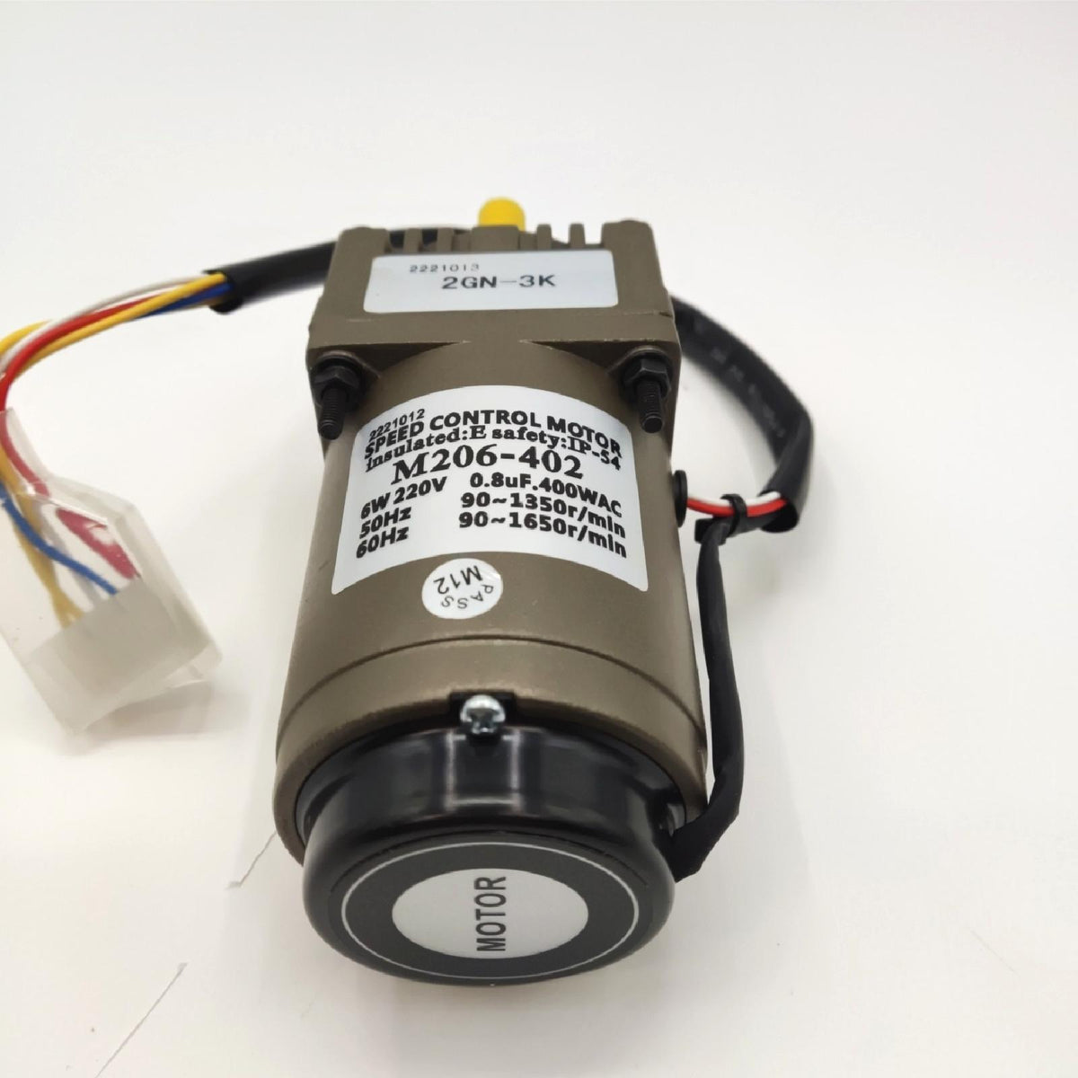 Drehzahlminderer  AC 220V 6W Einphasen Asynchron Getriebemotor Verzögerung Einstellbar Geschwindigkeit für Verpackungsindustrie  Werkzeugmaschinenindustrie  Transportgeräte3K