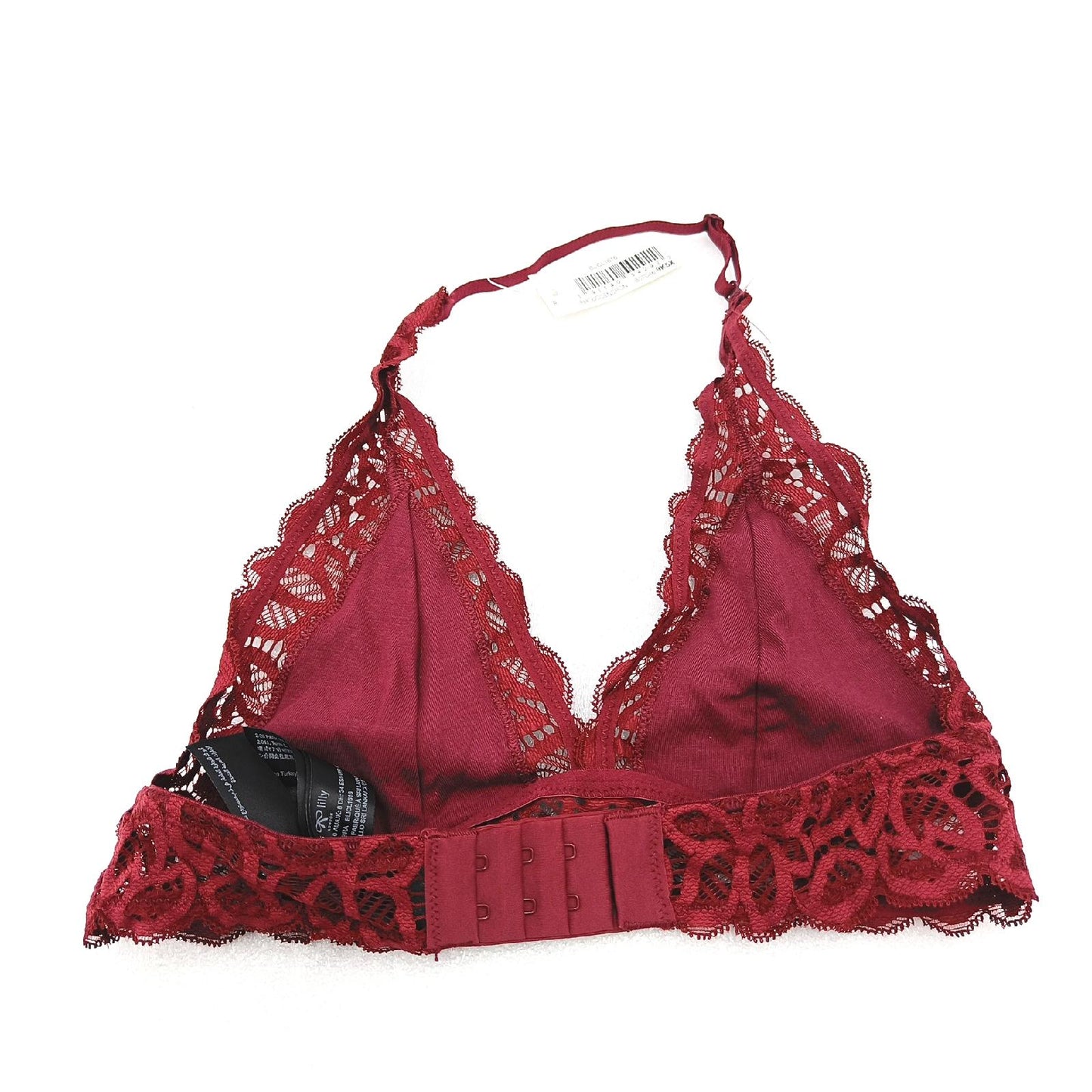 Iris Lilly Bustier Damenmode Wäsche Burgunderrot Spitze verführerisch elegant sexy