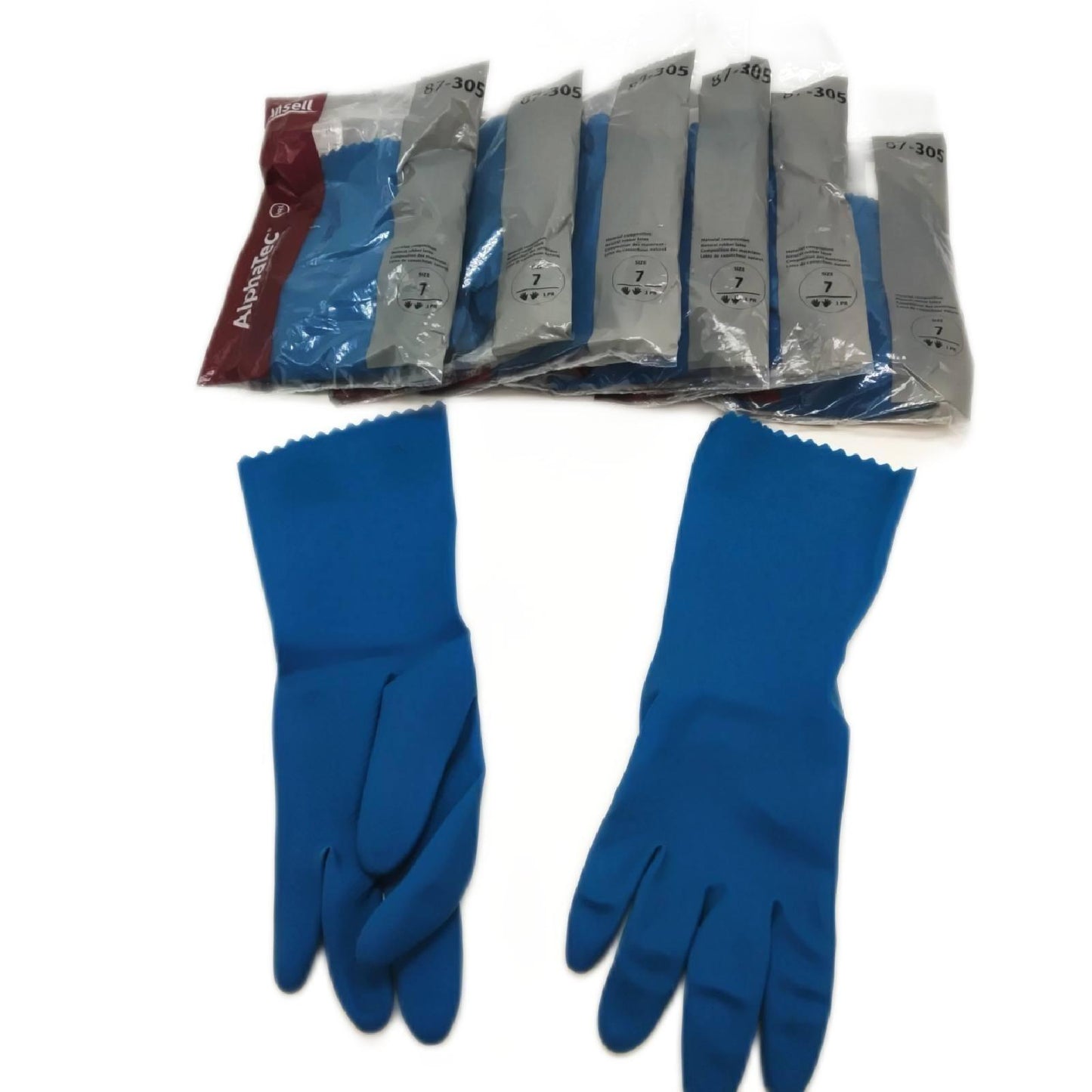 Ansell Handschuhe Arbeitsschutz Chemikalienschutz Handschuhe AlphaTec 87 305 Komfort