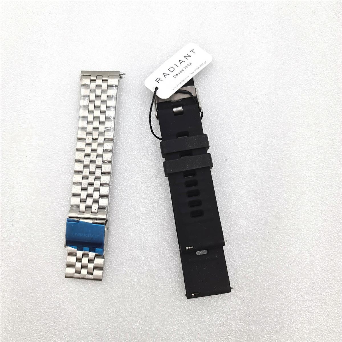 Radiant Smartwatches Fashion für Herren RAS20402, Schwarz, Streifen