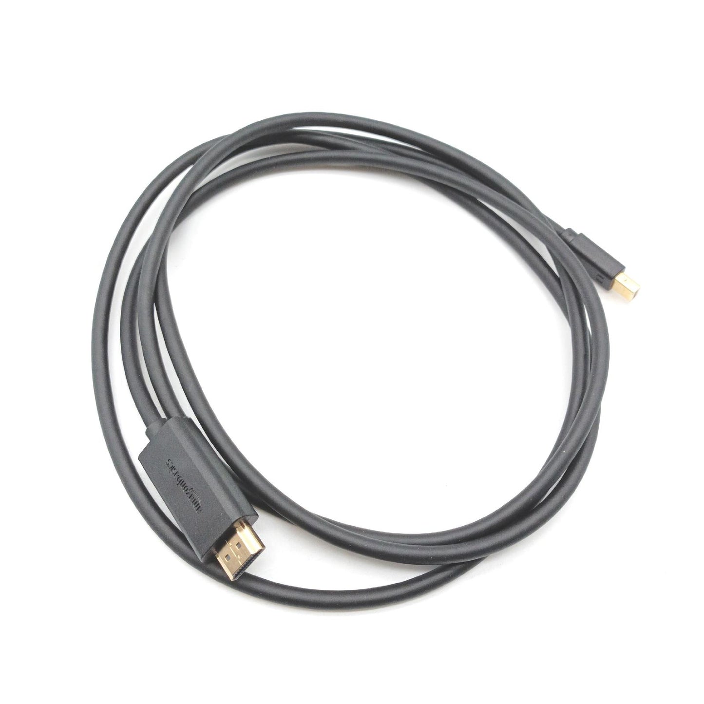 Amazon Basics Kabel Verbindung Mini DisplayPort auf HDMI Full HD schwarz hochwertige Qualität 180 Meter