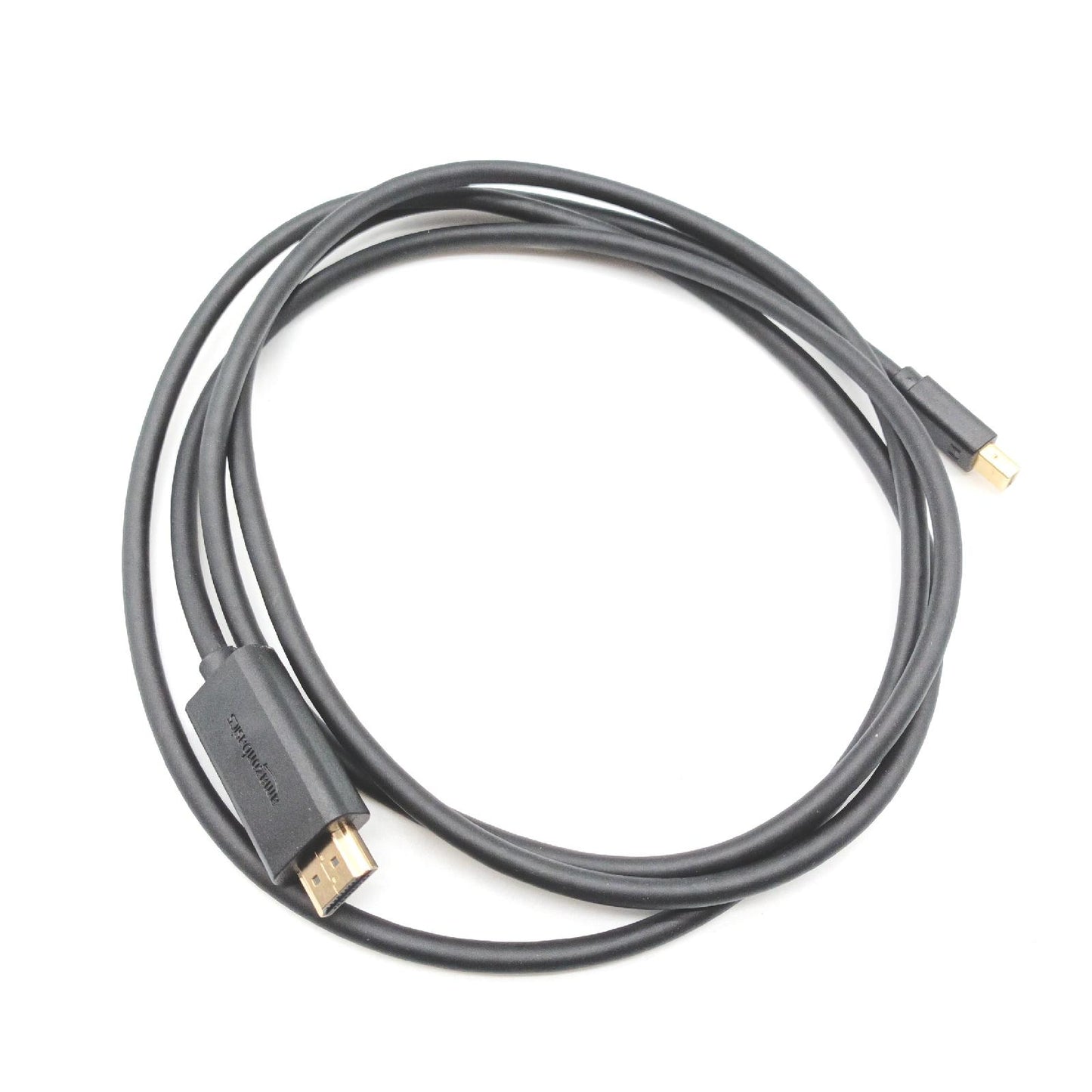 Amazon Basics Kabel Verbindung Mini DisplayPort auf HDMI Full HD schwarz hochwertige Qualität 180 Meter
