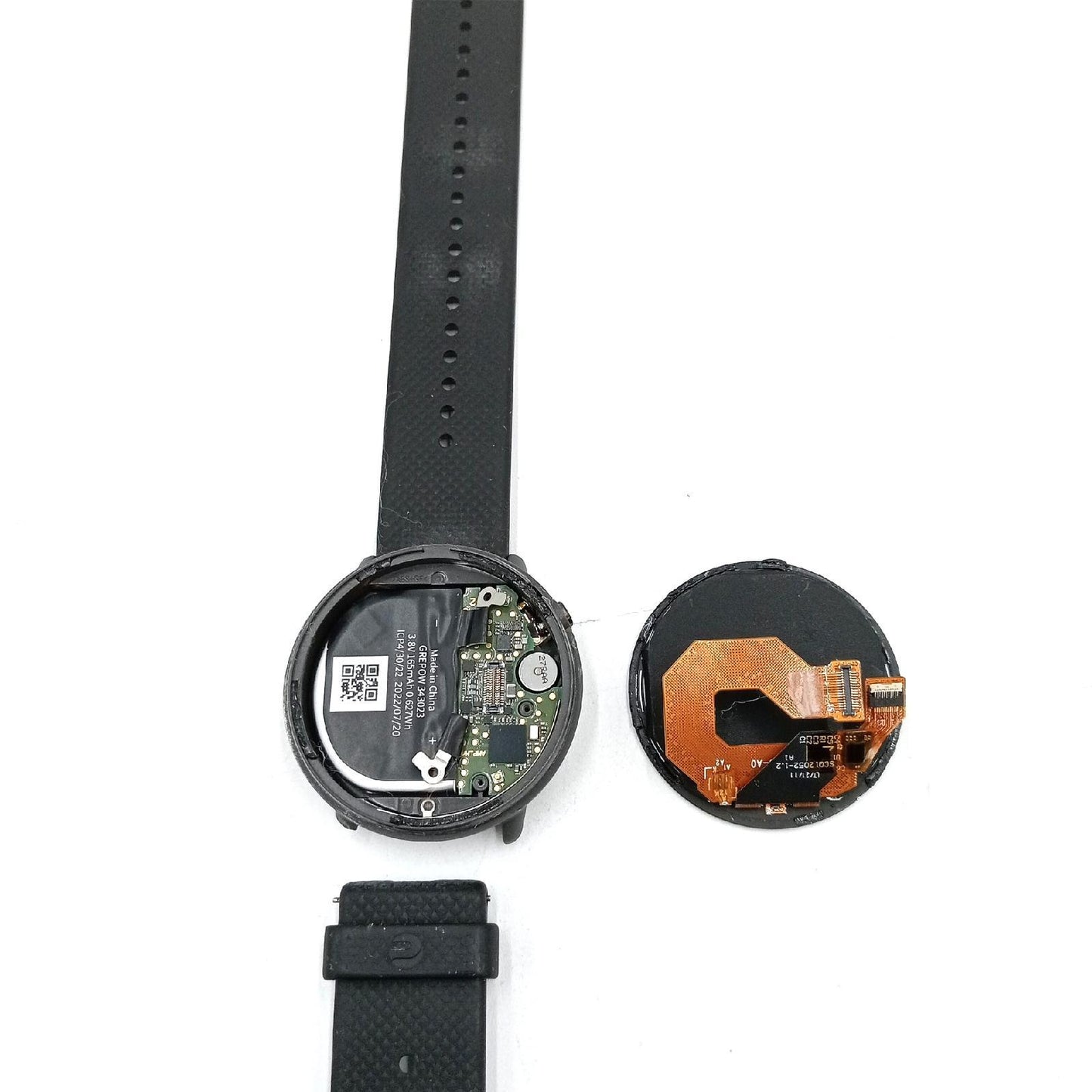 Polar Ignite 2 Pulsuhr 30 mm Schwarz Ladekabel fehlt Halterung defekt