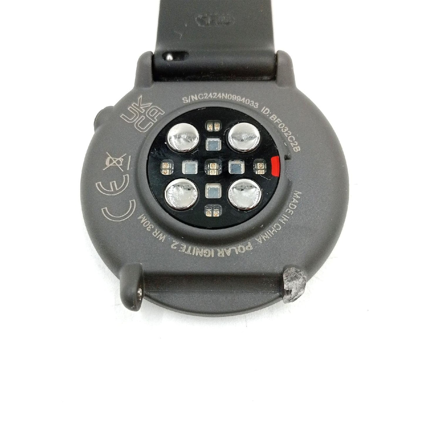 Polar Ignite 2 Pulsuhr 30 mm Schwarz Ladekabel fehlt Halterung defekt