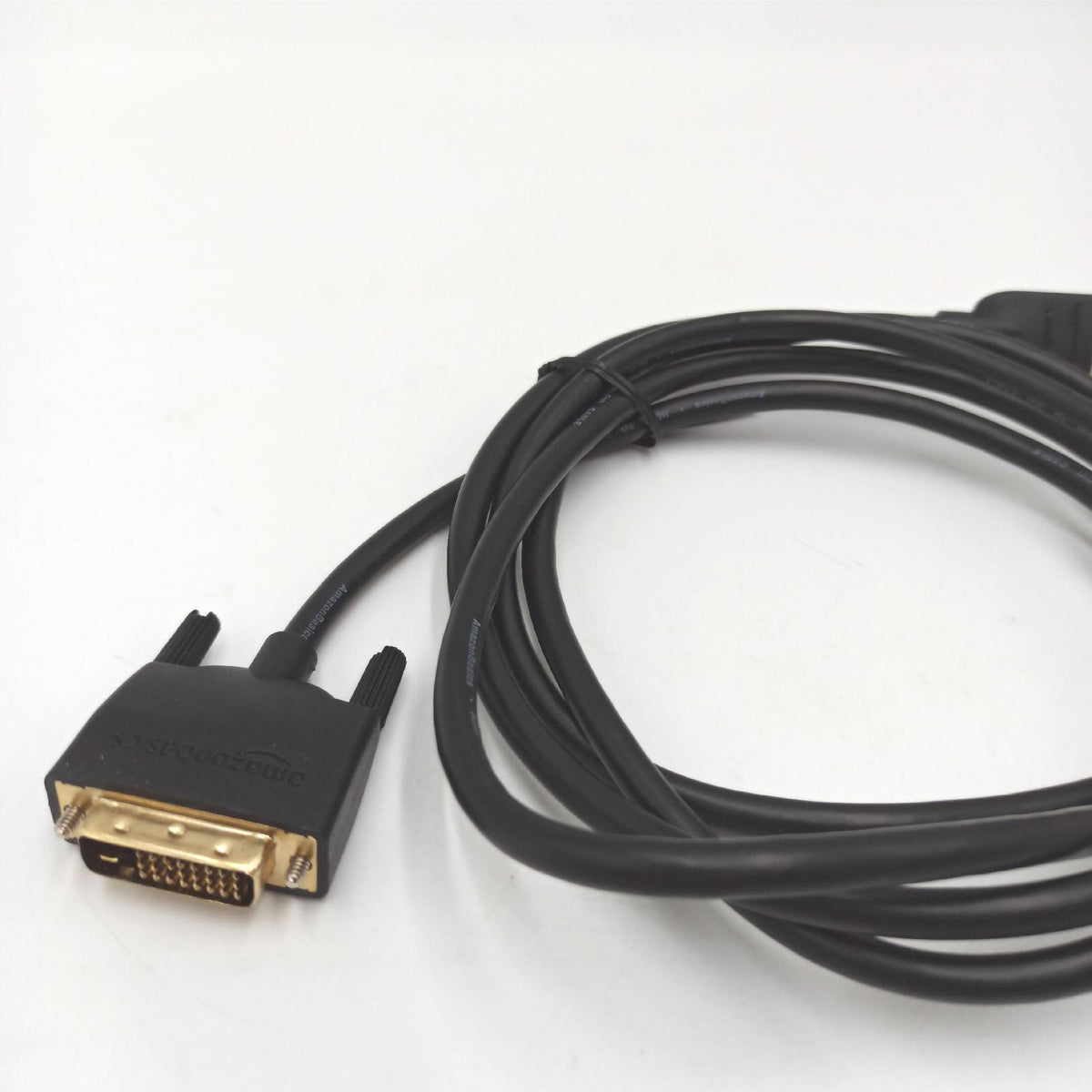 Amazon Basics HDMI zu DVI Adapterkabel 183 Meter bidirektional vergoldet 1080P Schwarz
