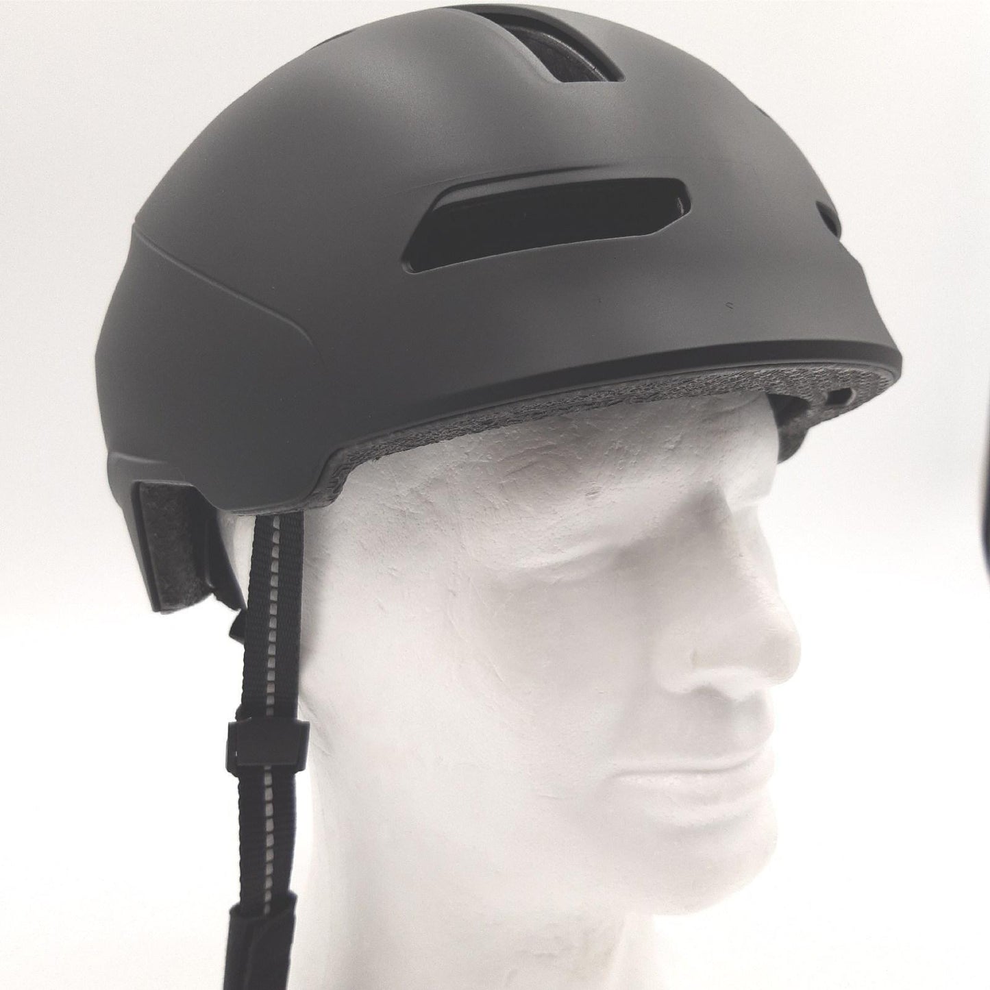 Uvex Fahrradhelm Urban Helm City Planet Nachhaltig Belüftet Komfort Schwarz Matt 54 58 cm für Damen und Herren