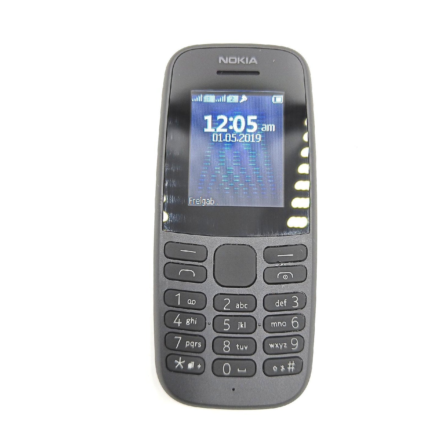 Nokia Handy Telefon Standard Modell 105 Schwarz Mobilfunk Einfach Bedienung