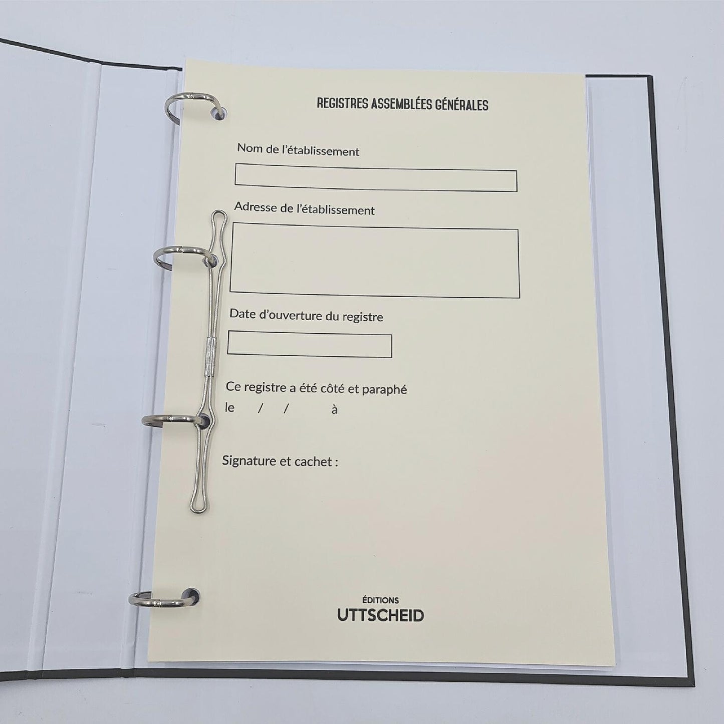 Gebraucht Register Bewegungen Titel mit Nachfüllung 50 Blatt 100 Knick Organizer Klasseur Sektionen
