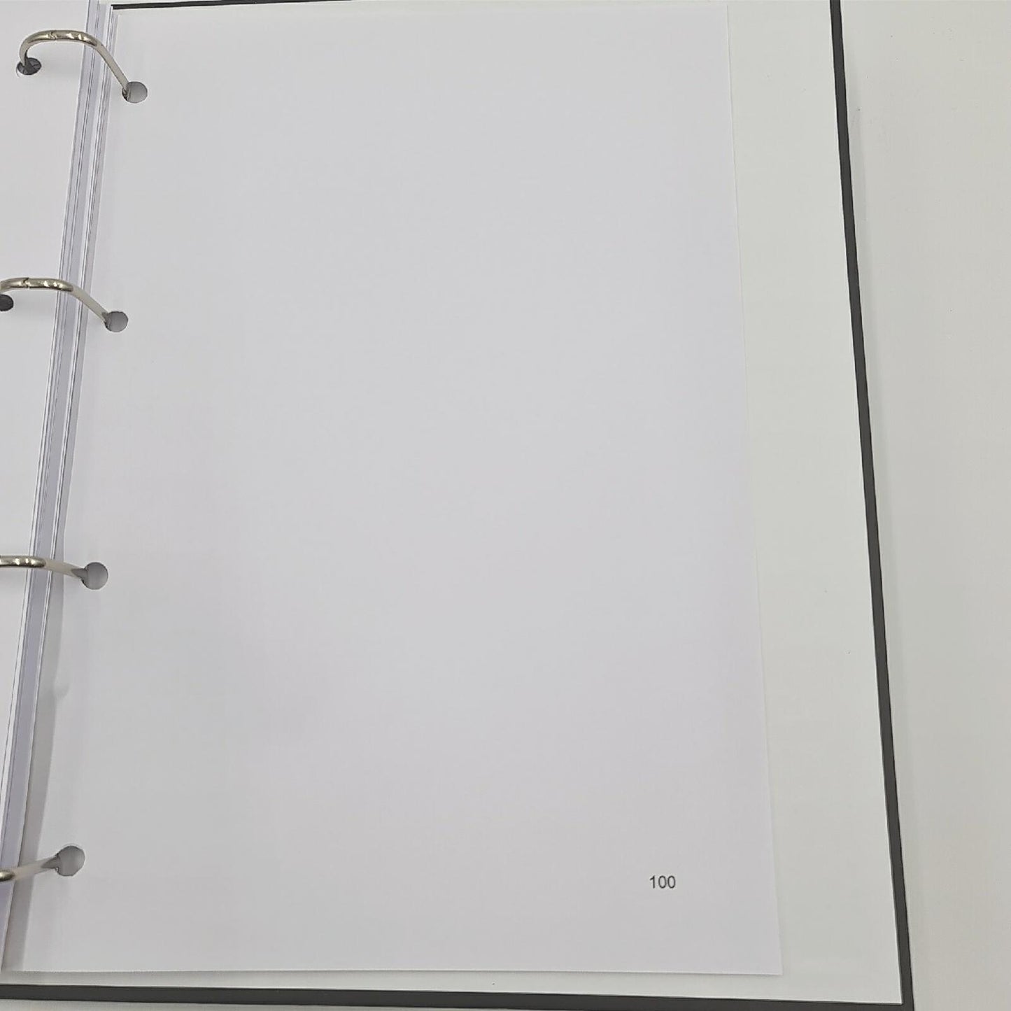 Gebraucht Register Bewegungen Titel mit Nachfüllung 50 Blatt 100 Knick Organizer Klasseur Sektionen