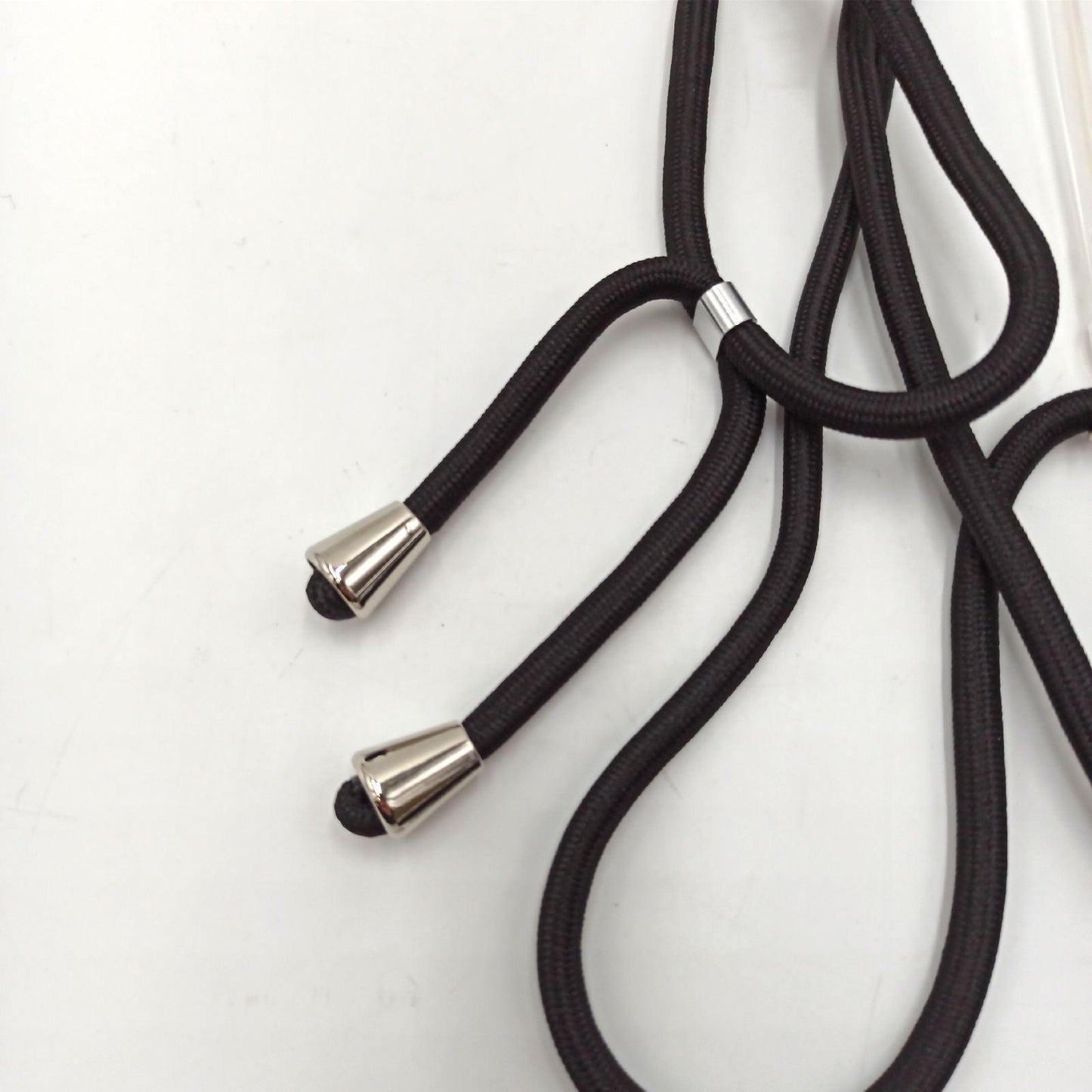 YuhooTech Handykette Hülle für iPhone 5 / 5S / SE(2016)- 4,0" Display, Smartphone Necklace Hülle mit Band - Handyhülle mit Kordel Umhängenband - Schnur mit Case zum umhängen in Schwarz
