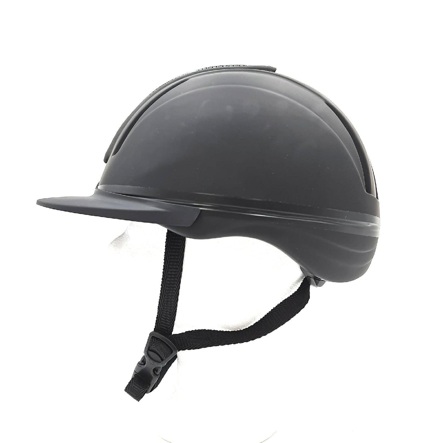 HKM Reithelm Kopfschutz Sportequipment 8691 matt schwarz S M sicher und bequem