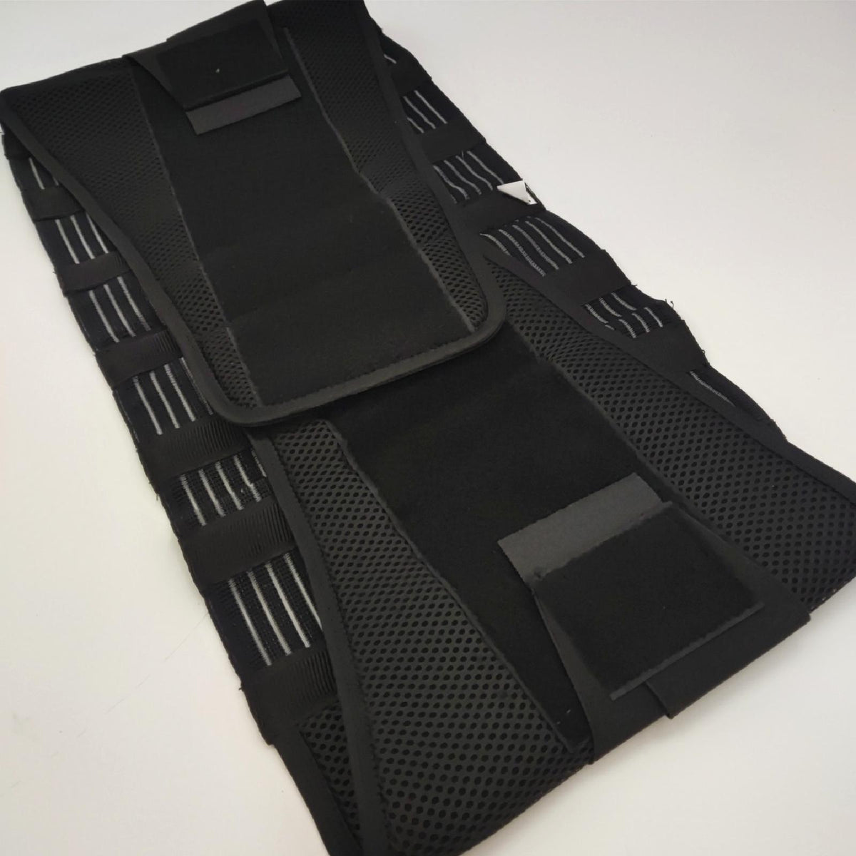 NEOtech Care - Rückenbandage für die Lendenwirbelsäule - verstellbare Kompression - atmungsaktiv - für Haltung  Gewichtheben Schwarz  L