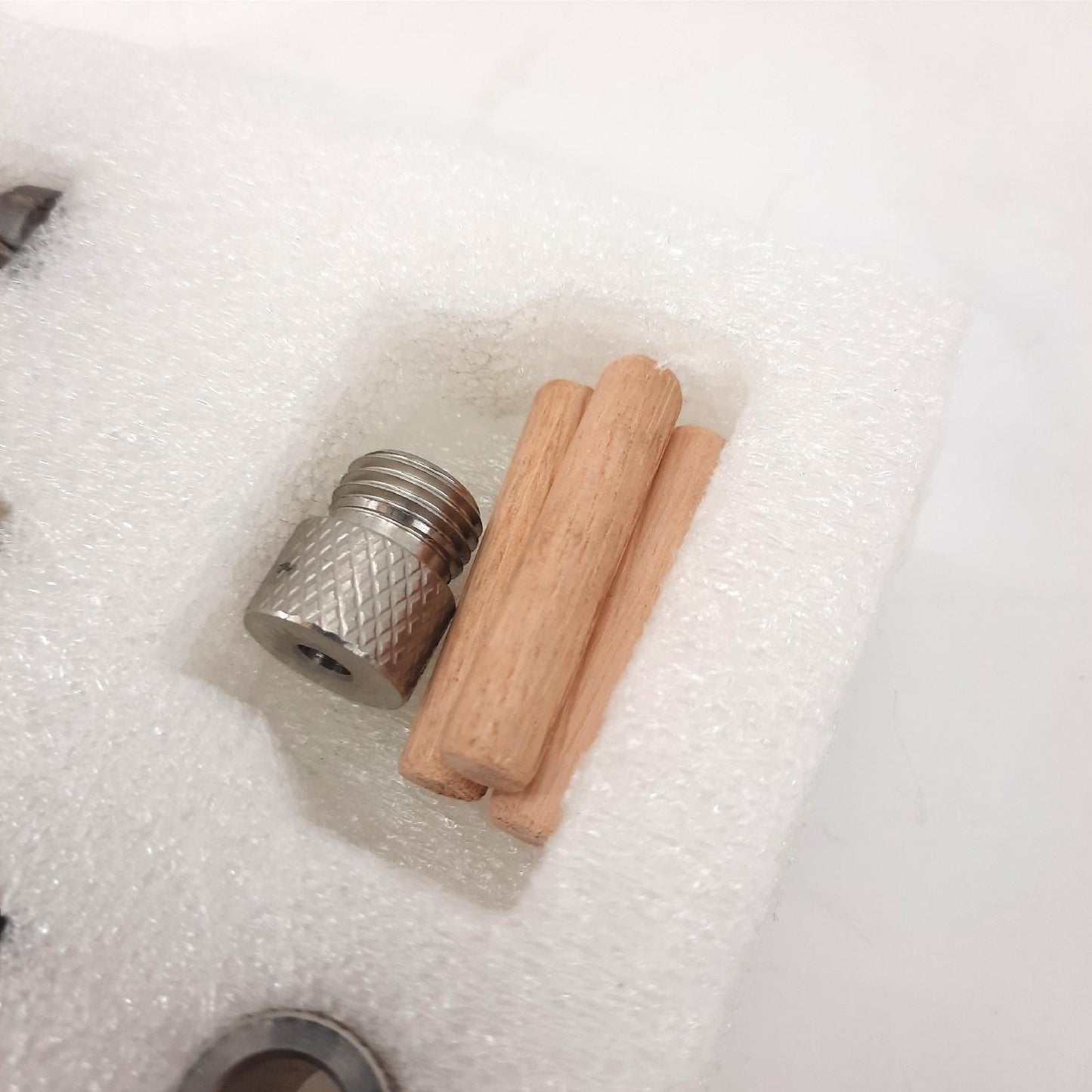 GJCrafts Bohrschablone Dübelhilfe Holz zentriert Doweling Taschenloch Jig Kit Holzbearbeitung Schreiner