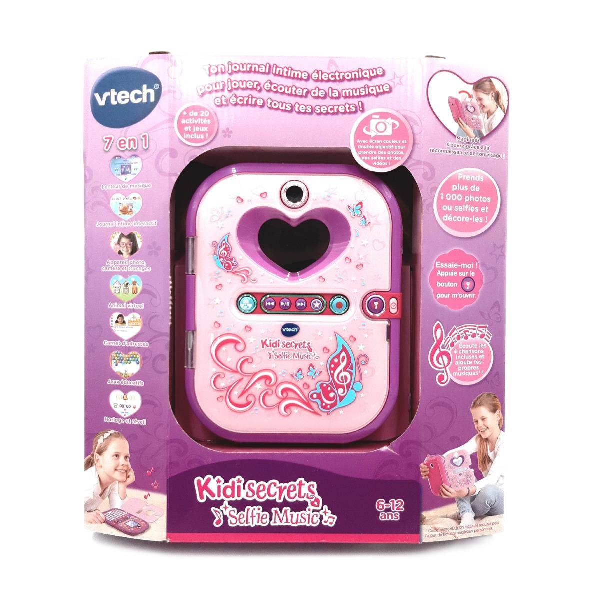 Vtech Spieltablet Kinder Spielzeug Kidisecrets Selfie Musik Unterhaltung Französisch
