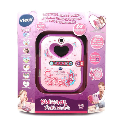 Vtech Spieltablet Kinder Spielzeug Kidisecrets Selfie Musik Unterhaltung Französisch