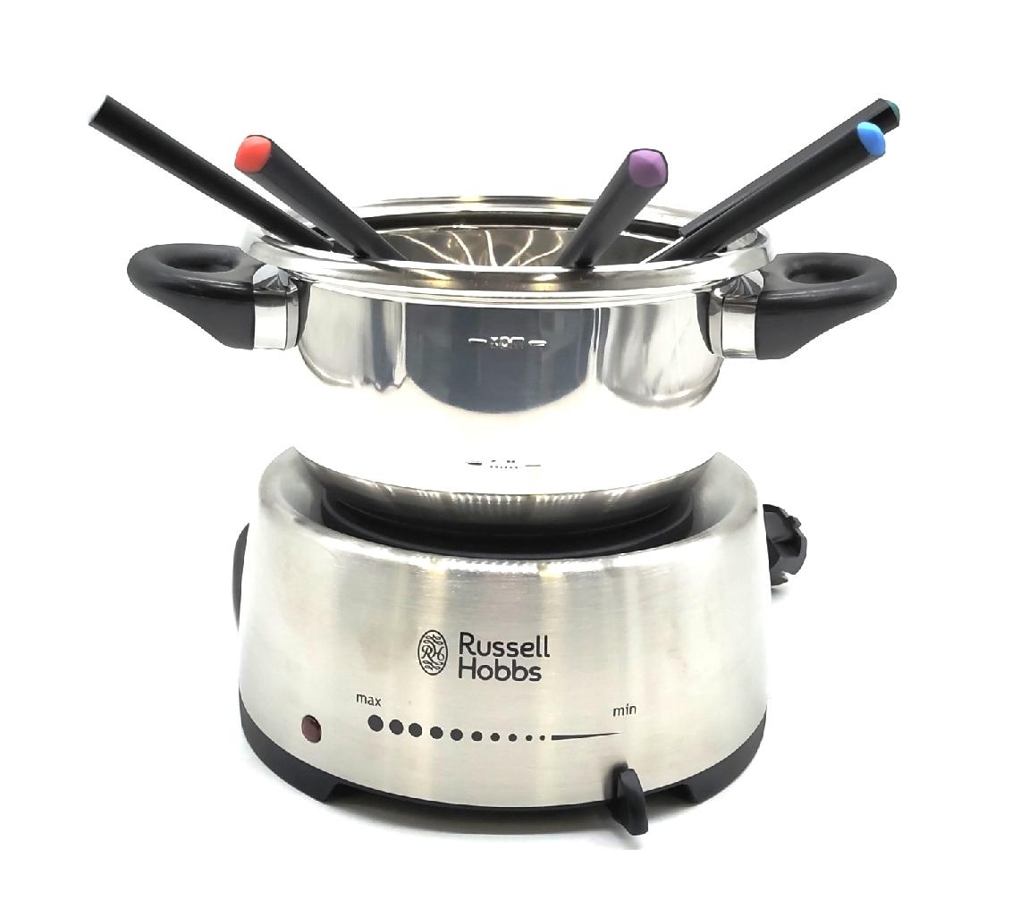 Russell Hobbs Fondue Set Fiesta Käsefondue Schokofondue Öl-Fondue 6 Gabeln Food (38,99)