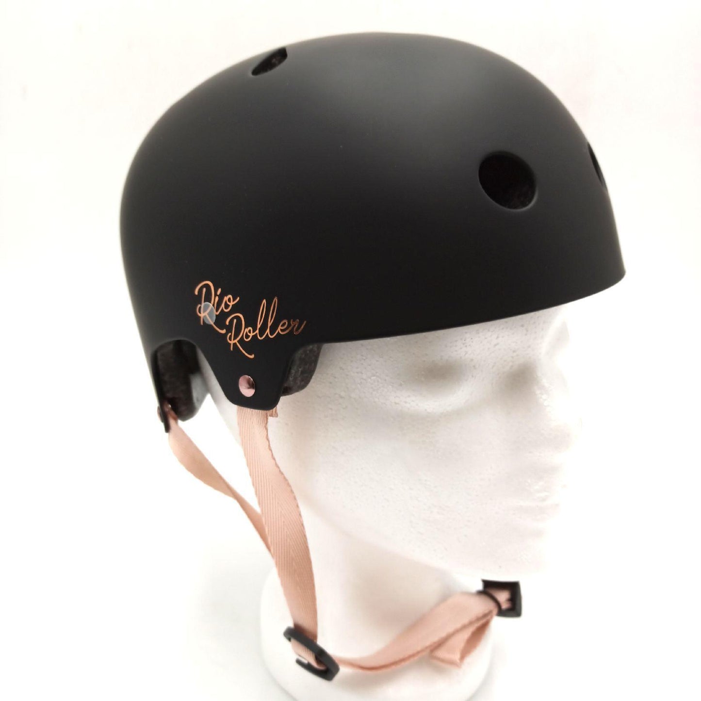 Rio Roller Rose Helmet Skateboard-Helm, Unisex, für Erwachsene, Schwarz (Black), 53-56 cm