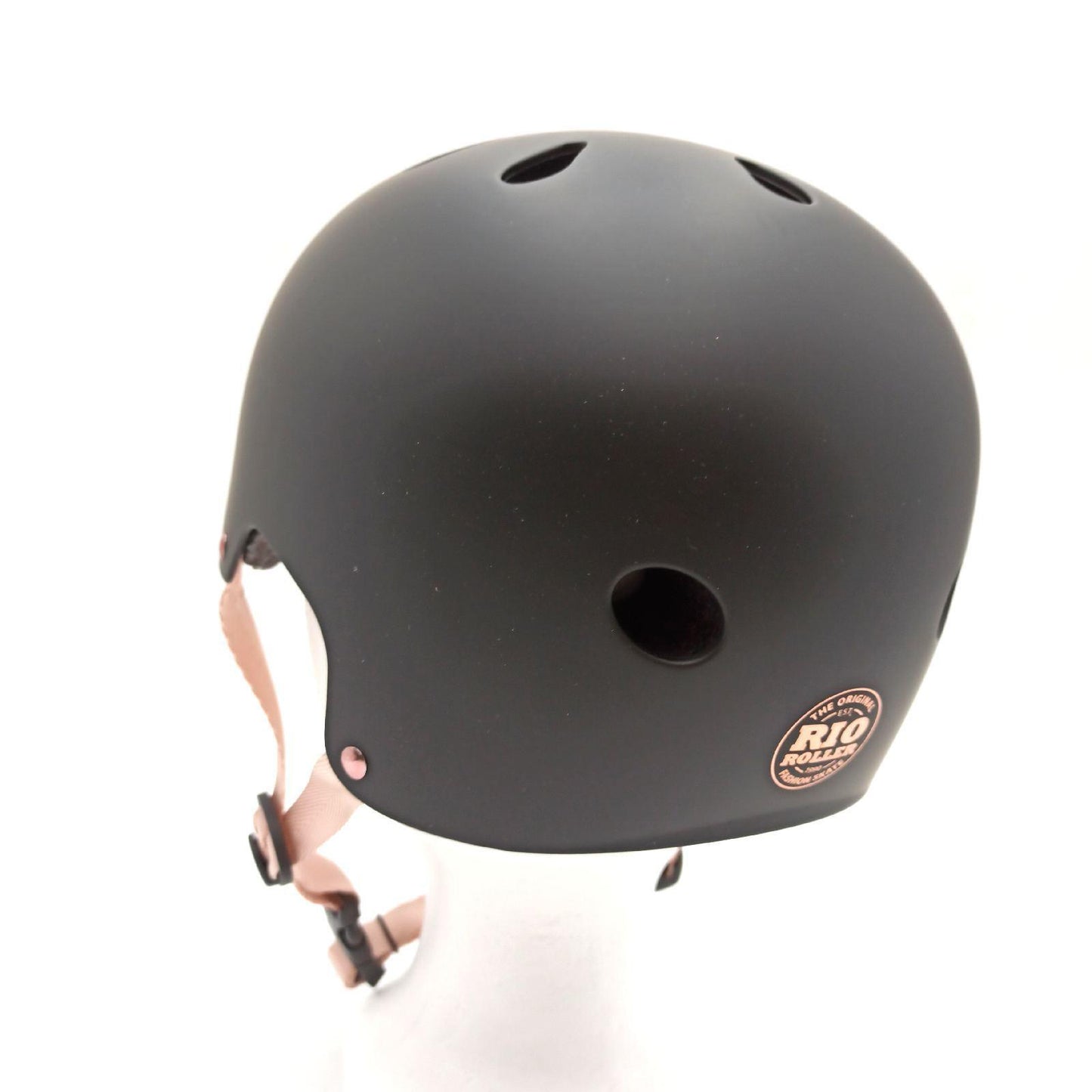 Rio Roller Rose Helmet Skateboard-Helm, Unisex, für Erwachsene, Schwarz (Black), 53-56 cm