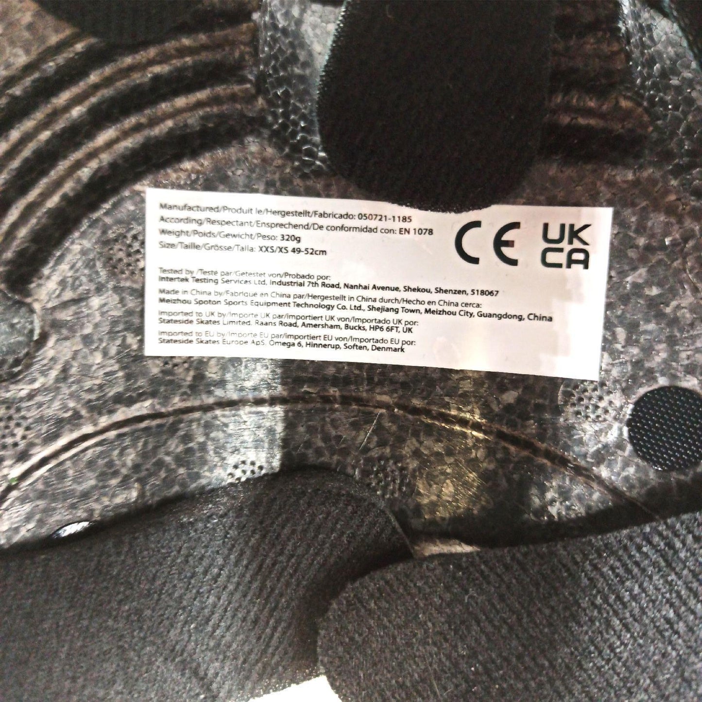 Rio Roller Rose Helmet Skateboard-Helm, Unisex, für Erwachsene, Schwarz (Black), 53-56 cm