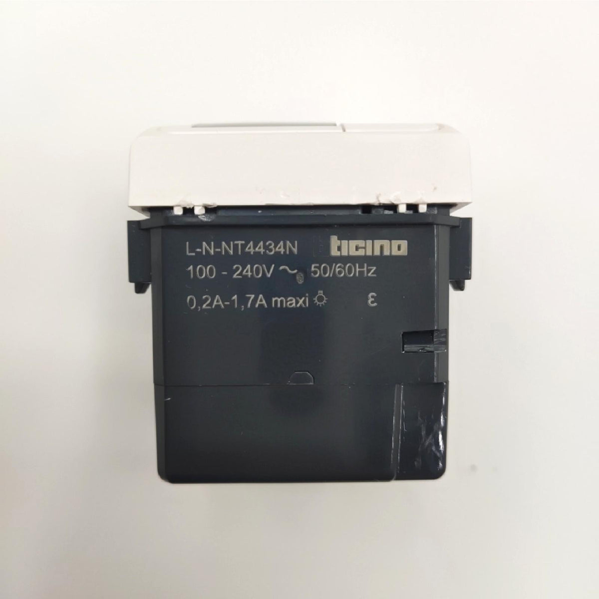 Bticino N4434N Bewegungsmelder PIR Motion Sensor Alarm Infrarot 2 Module weiß