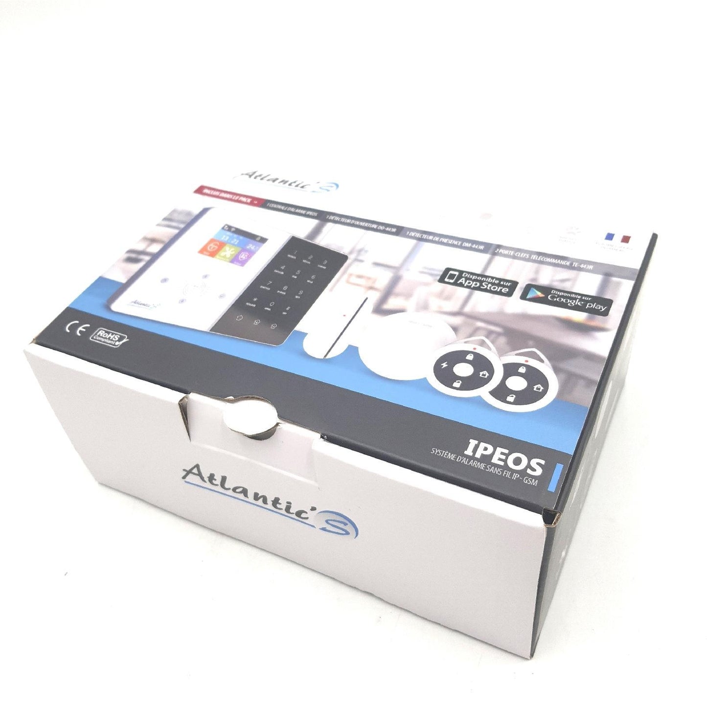 IPEOS Hausalarm Sicherheitstechnik MD 329R Kit Max Alarmanlage für Haus und Gewerbe