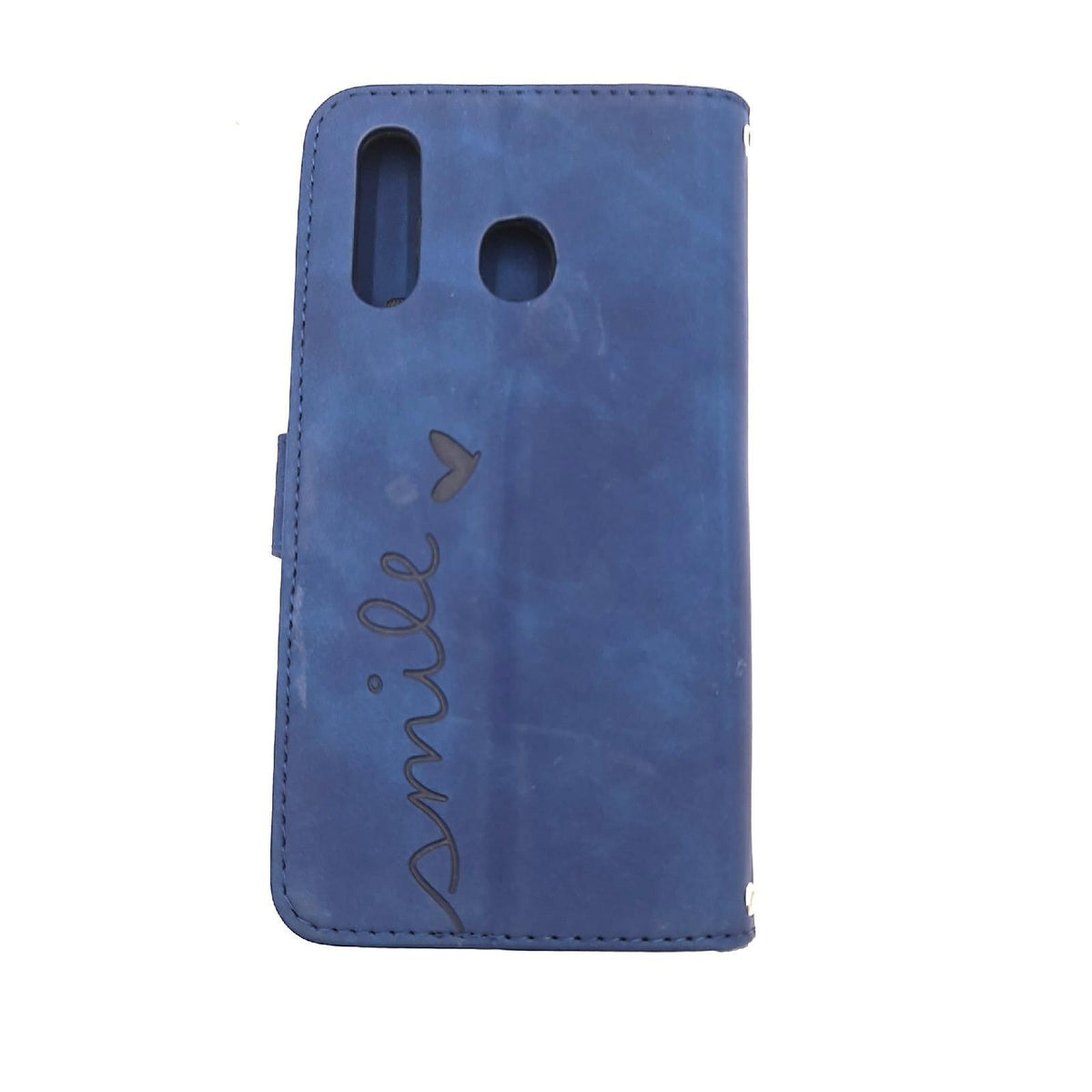 Samsung Handyhülle Smartphone Schutzhülle Galaxy A20 A30 Flip Book Leder Classic