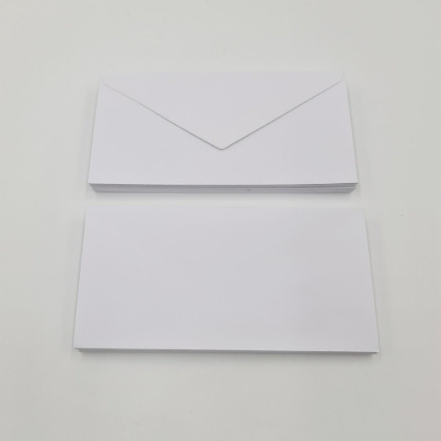 FarbenFroh Umschläge Kuverts Briefpapier 50 Stück DIN Lang Nassklebung