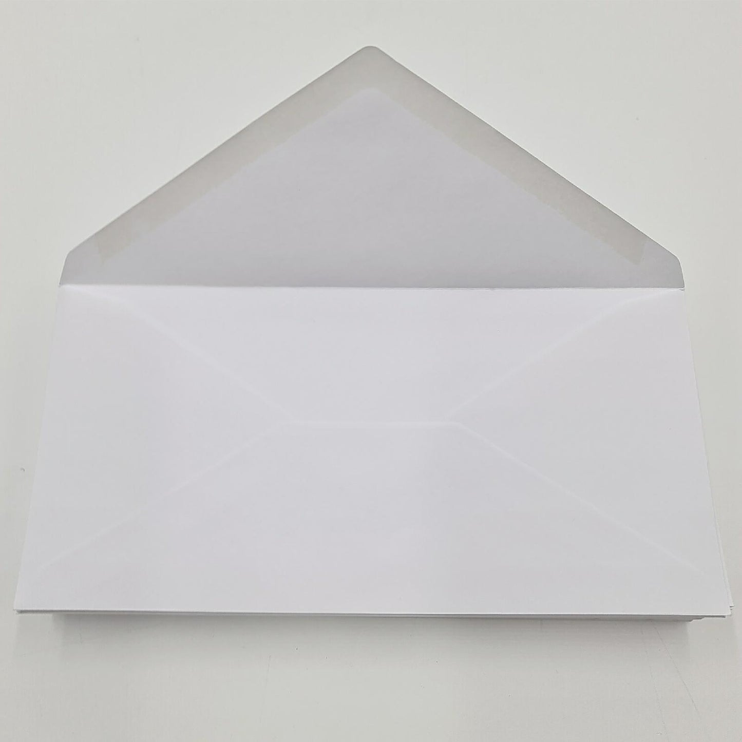 FarbenFroh Umschläge Kuverts Briefpapier 50 Stück DIN Lang Nassklebung
