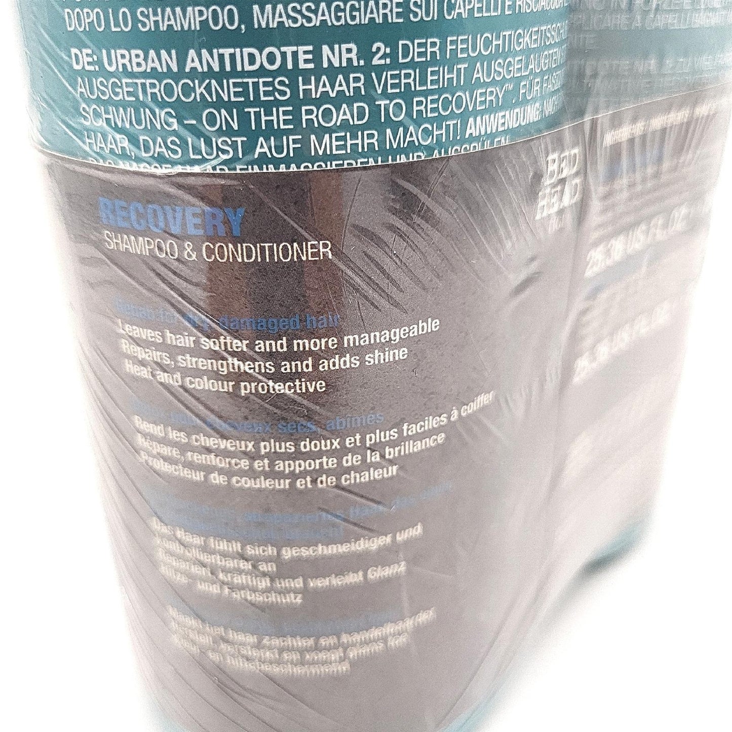 Bed Head by TIGI Shampoo Set Haarpflege Recovery Pflegendes Shampoo und Conditioner Set