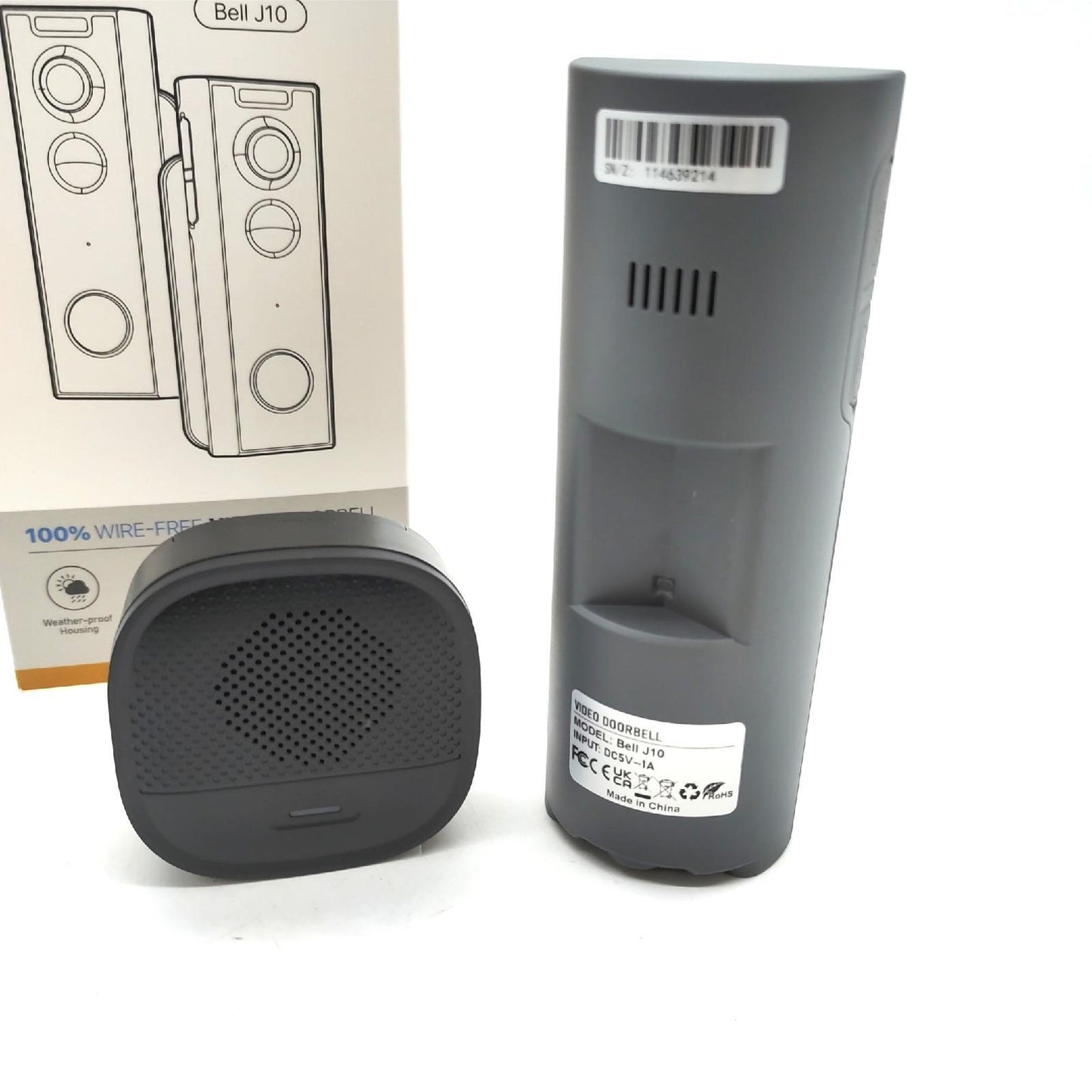 Ankway Video Türklingel Sicherheitstechnik 2 4 GHz WLAN mit Kamera 2