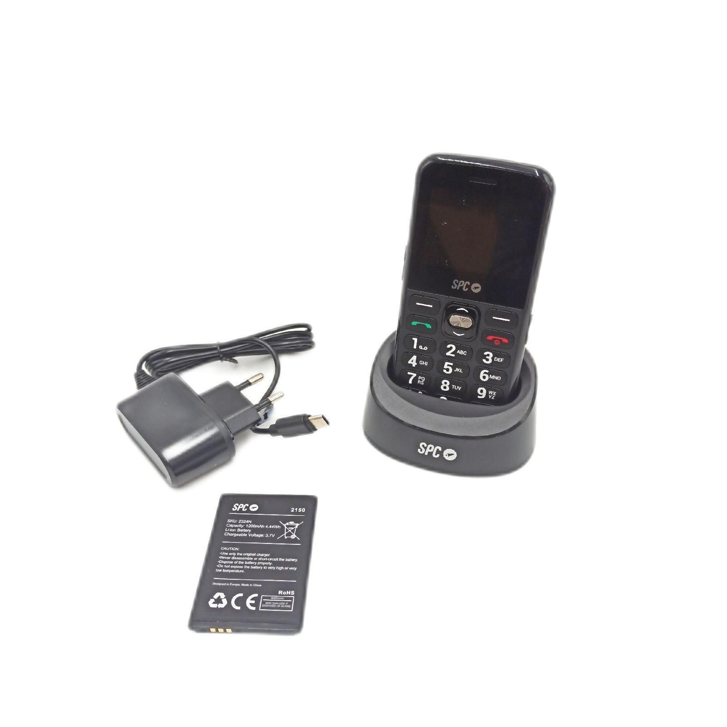 SPC Seniorenhandy Mobiltelefon Telekommunikation Fortune 2 Notruffunktion groß Tasten