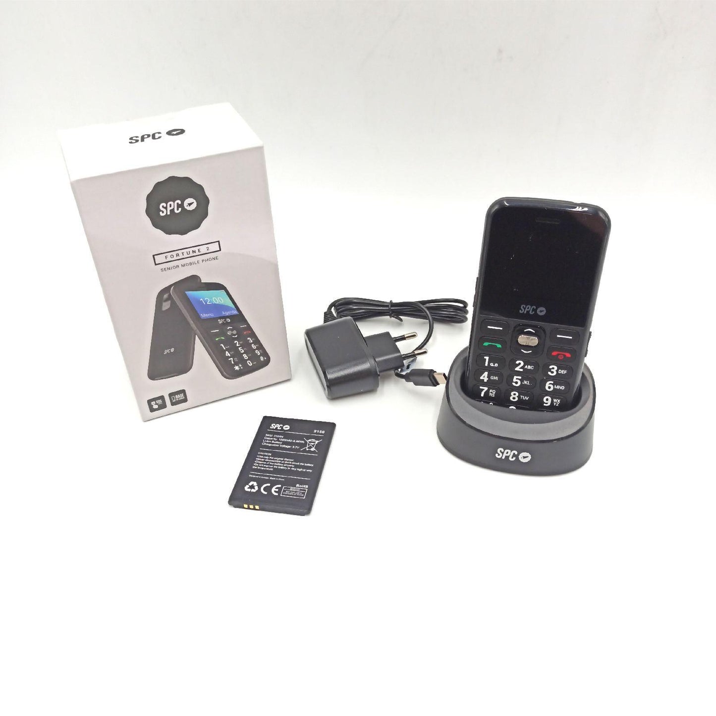 SPC Seniorenhandy Mobiltelefon Telekommunikation Fortune 2 Notruffunktion groß Tasten